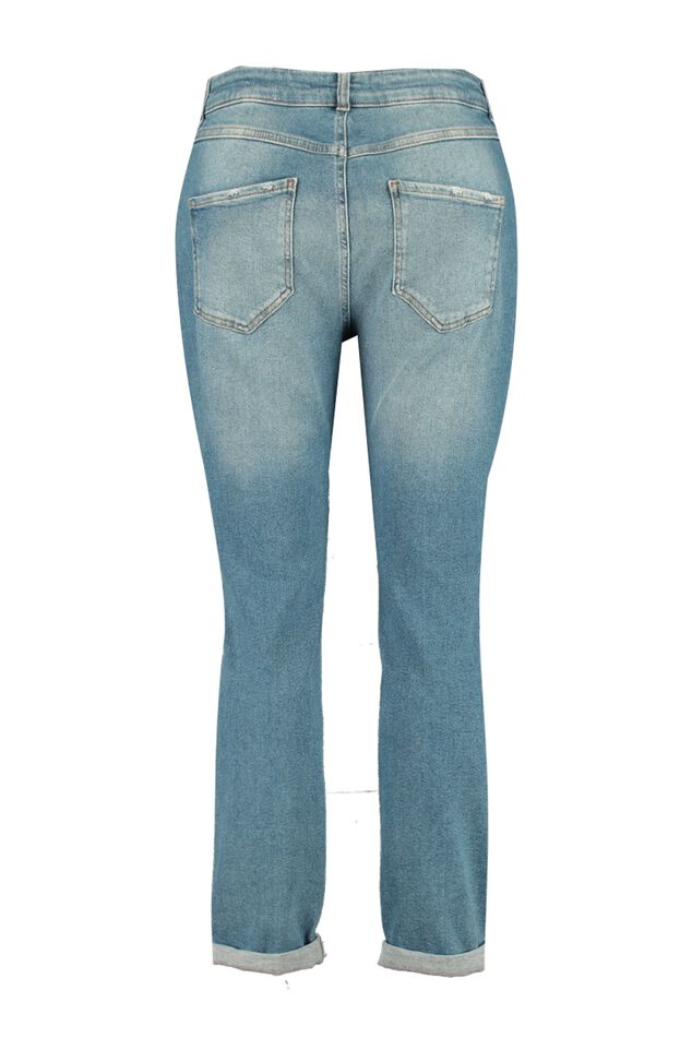 Jeans mit Used-Look image number 2
