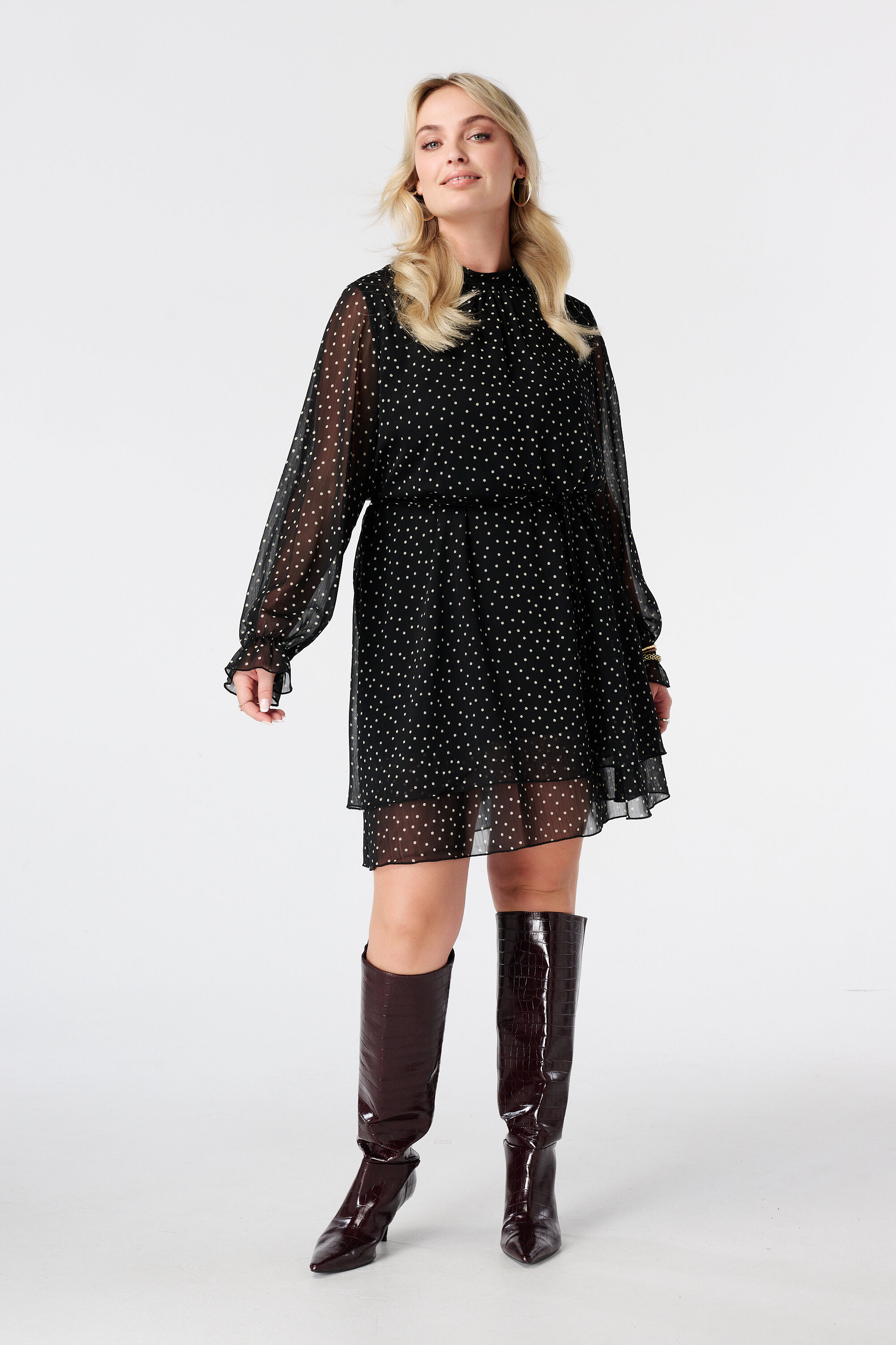 Kleid mit Punkten image number 0
