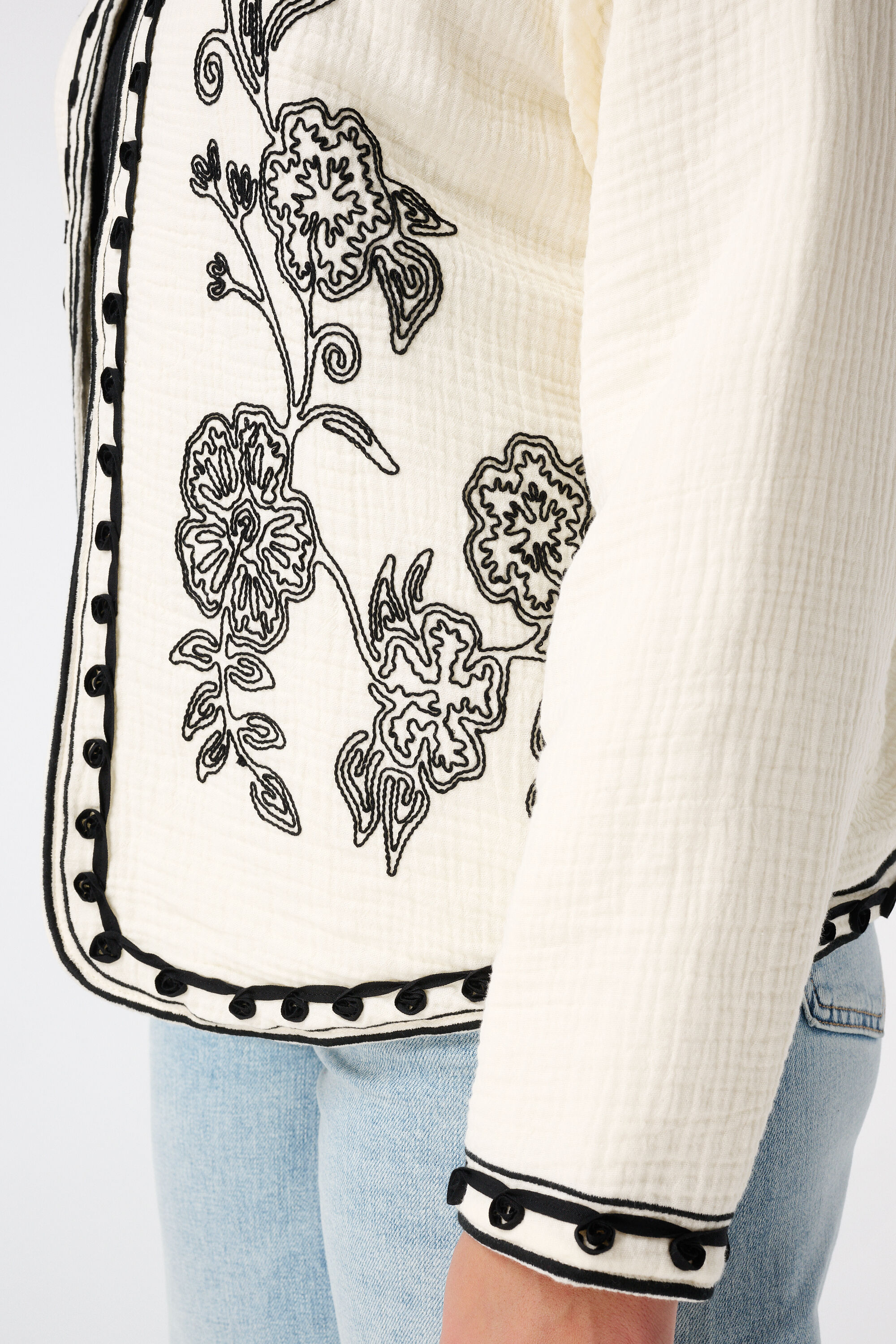 Jacke mit Stickerei image number 6