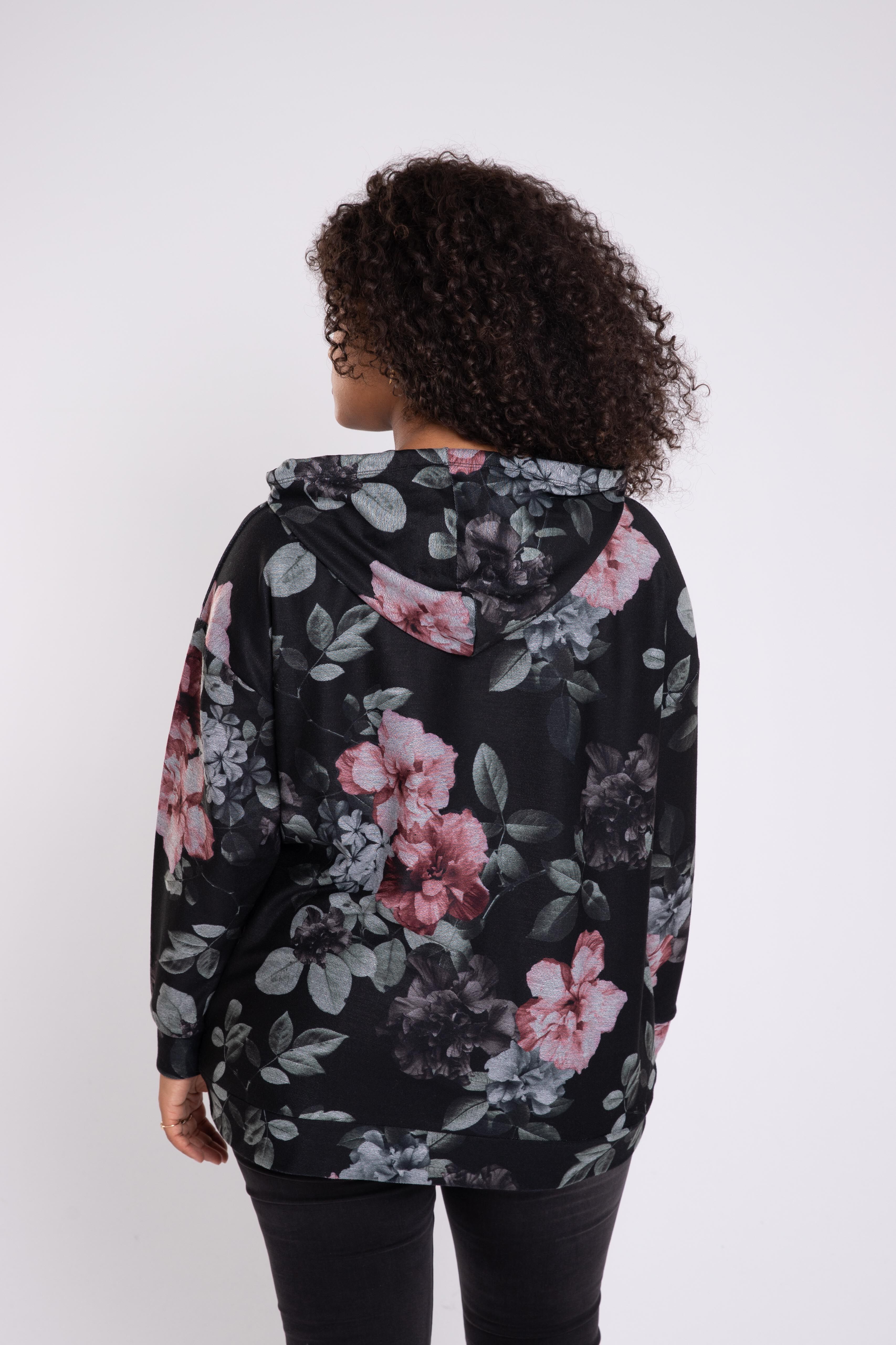 Sweatshirt mit Blumen-Print image number 4