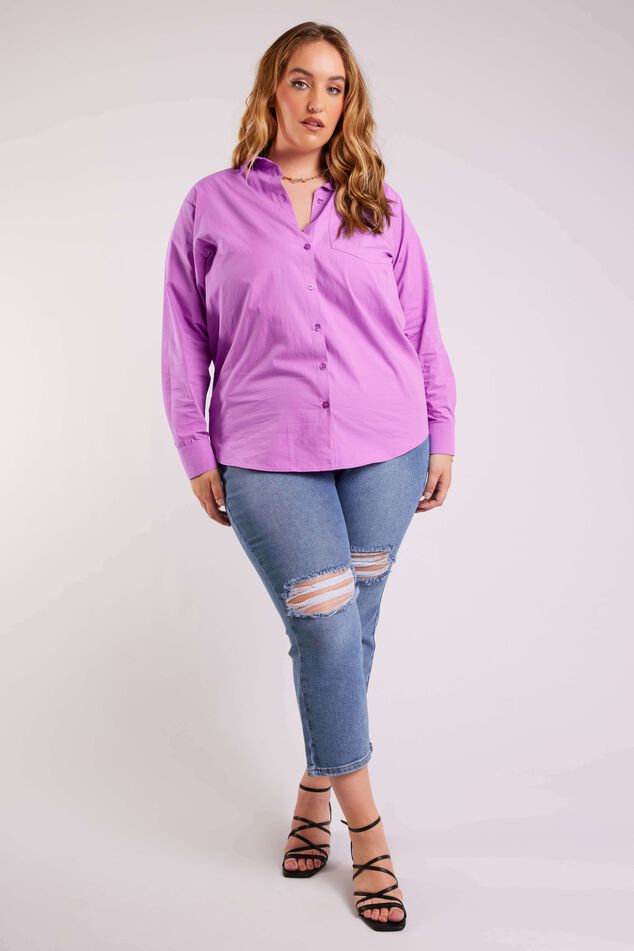 Popeline-Bluse  image number 7