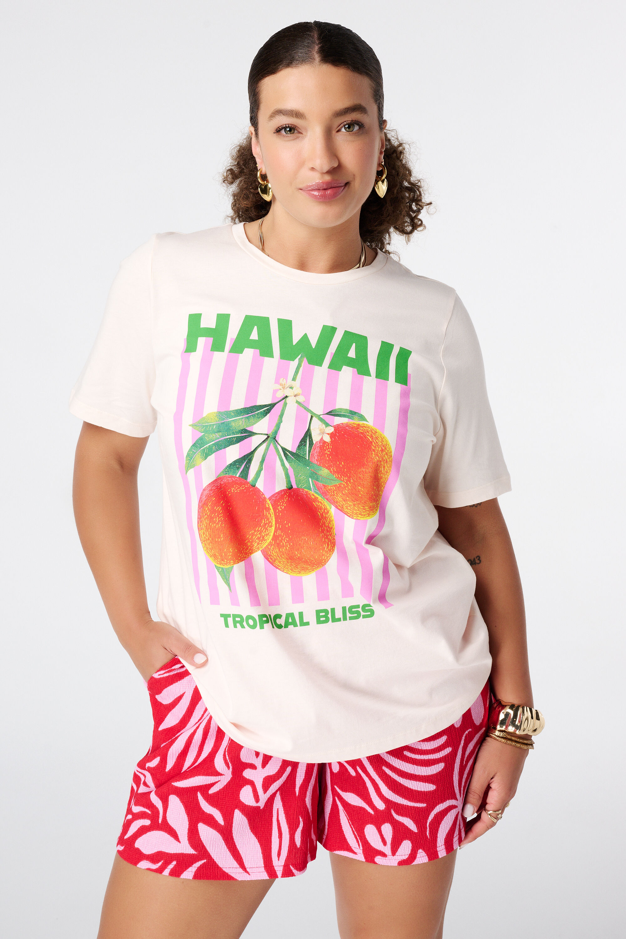 T-Shirt mit Schriftzug