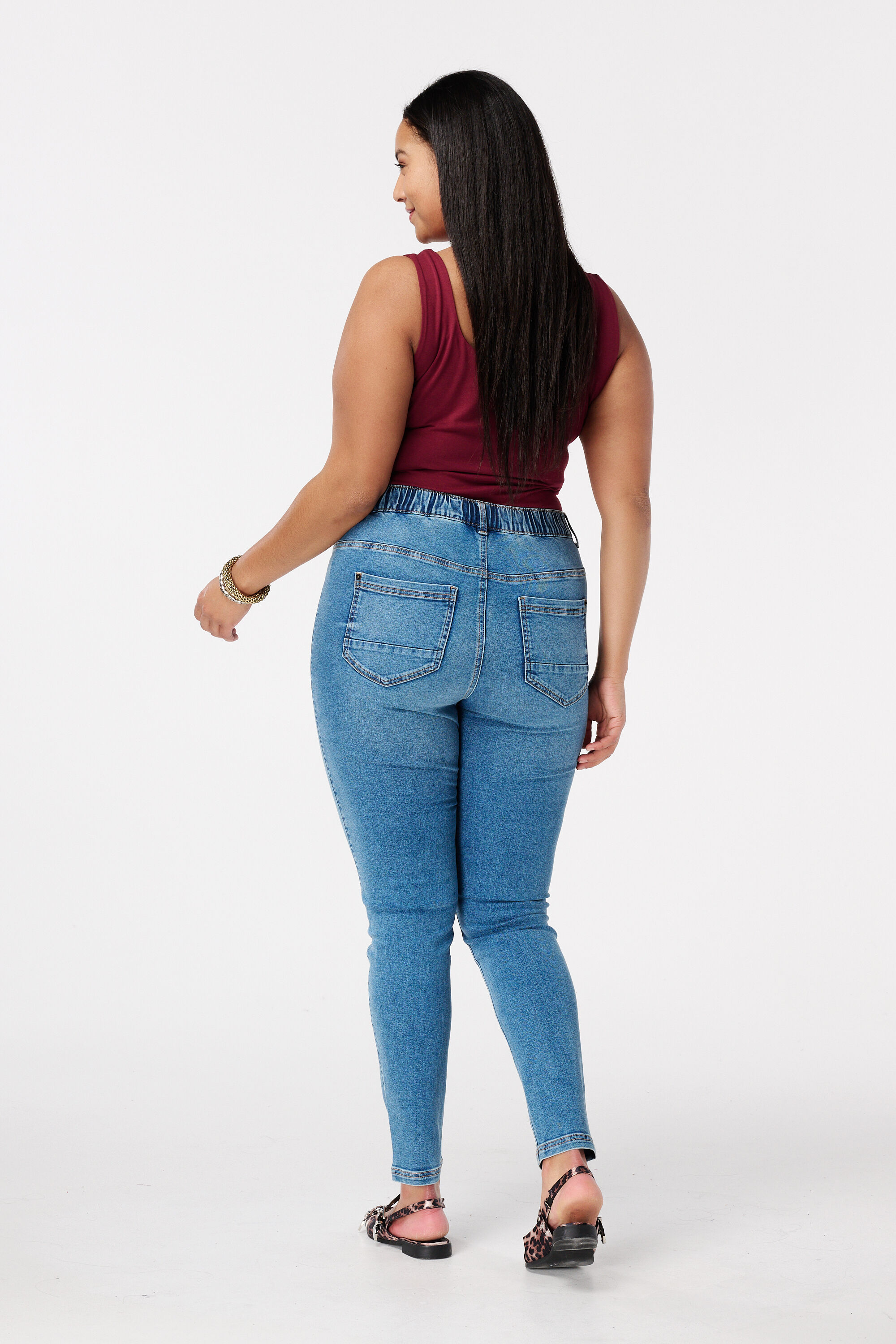 Treggings im Denim-Look image number 3