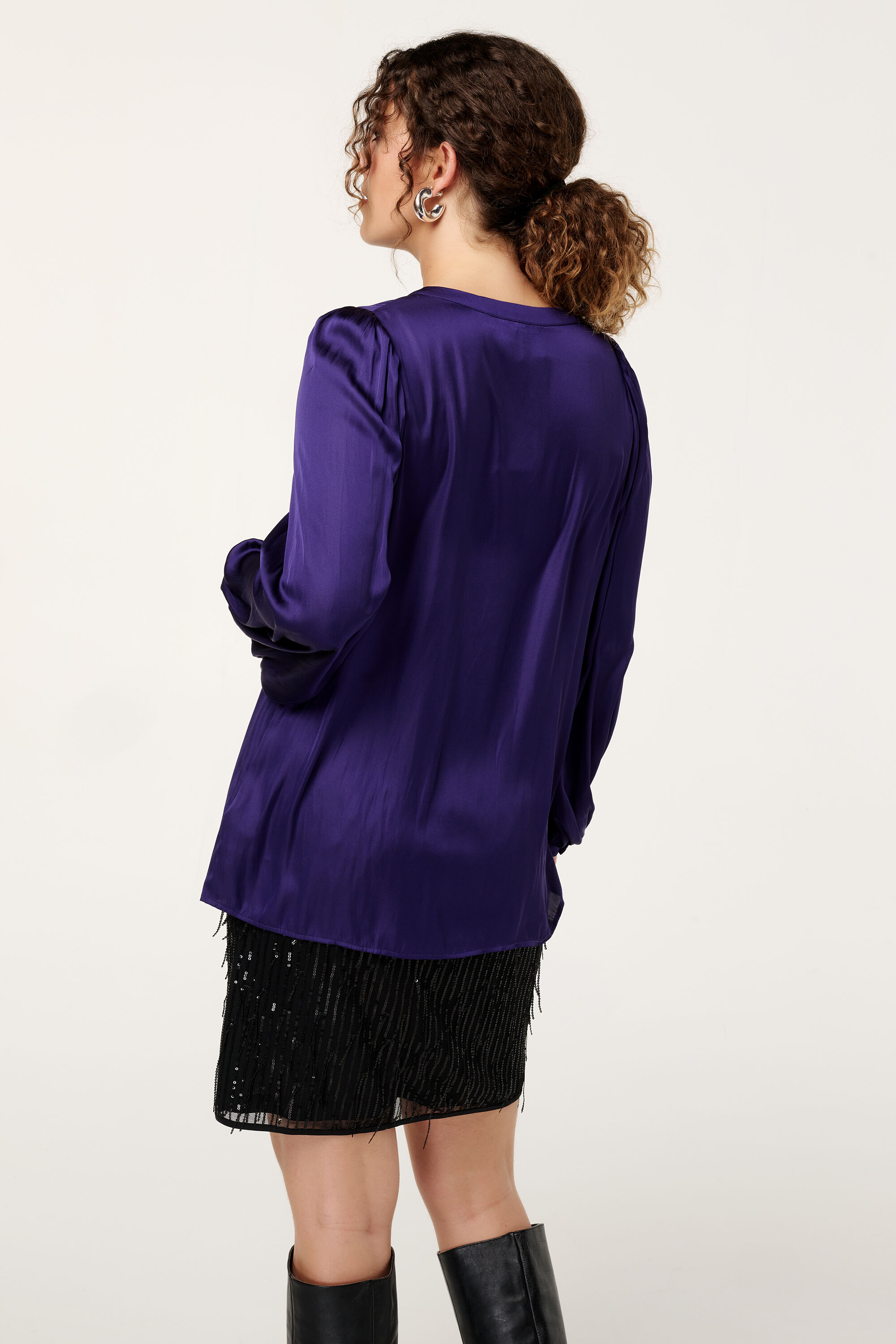 Satinbluse  image number 3