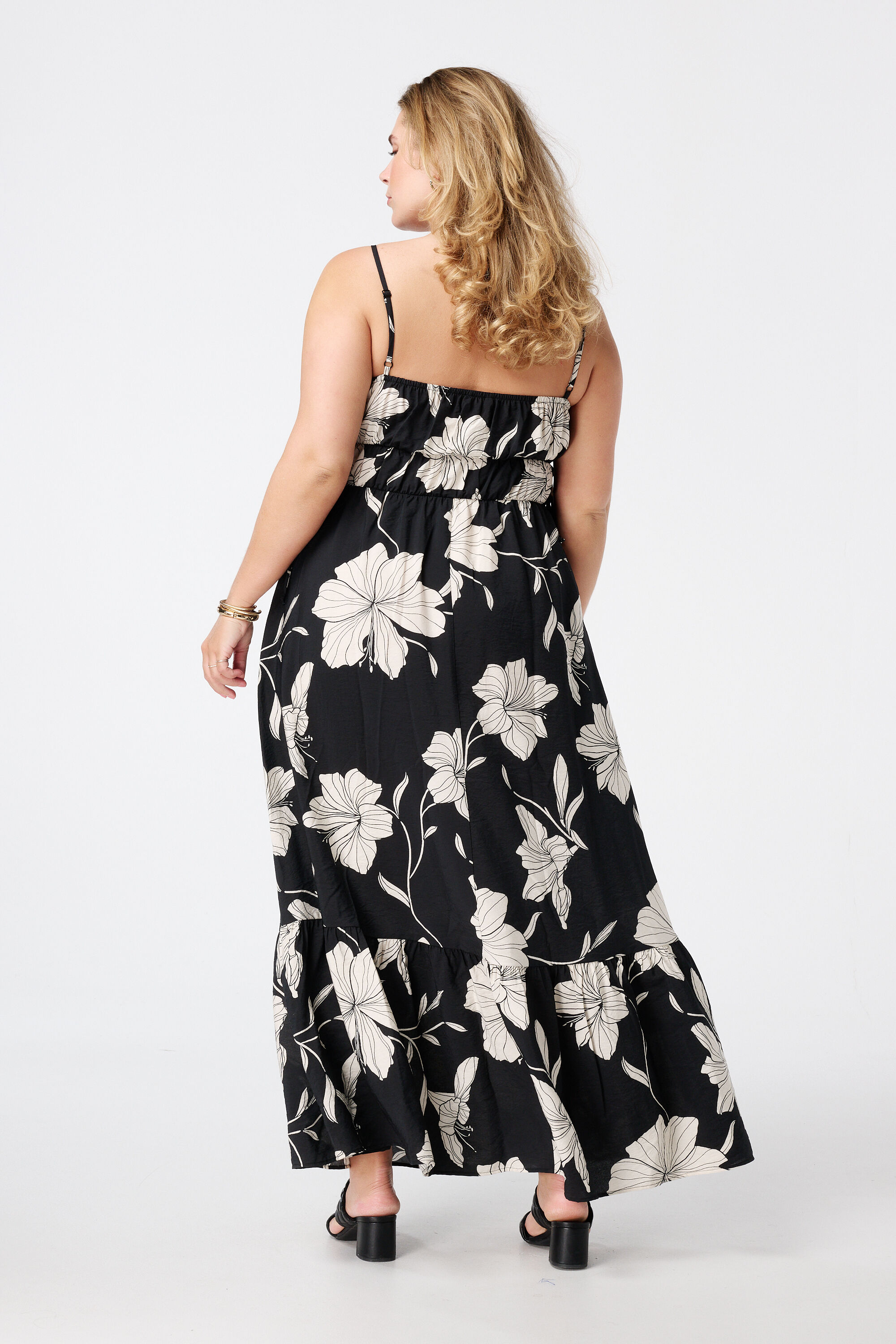 Maxikleid mit Blumen-Print image number 3