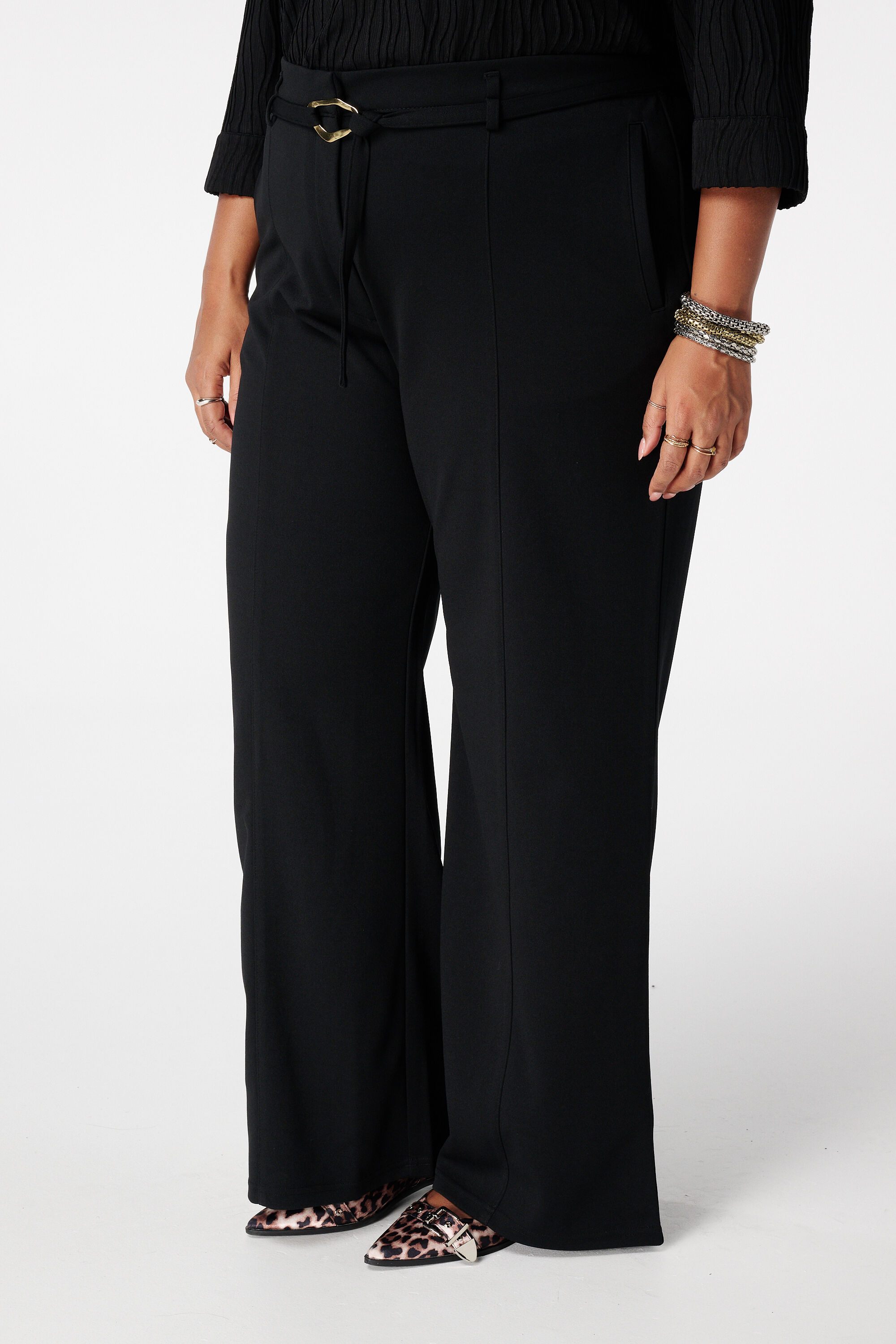 Gerade Hose mit G&uuml;rtel image number 5