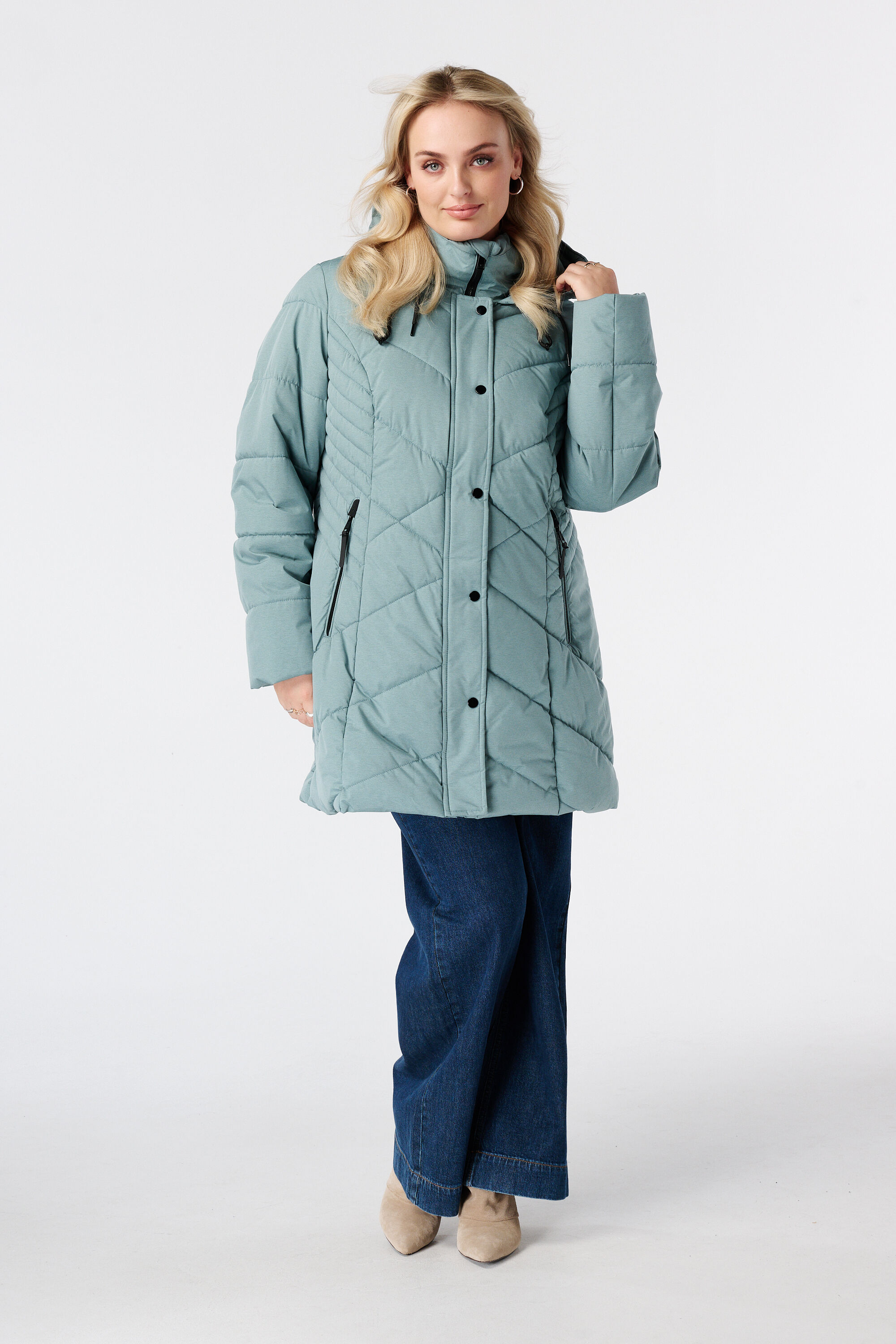 Gesteppte Jacke mit Kapuze image number 5