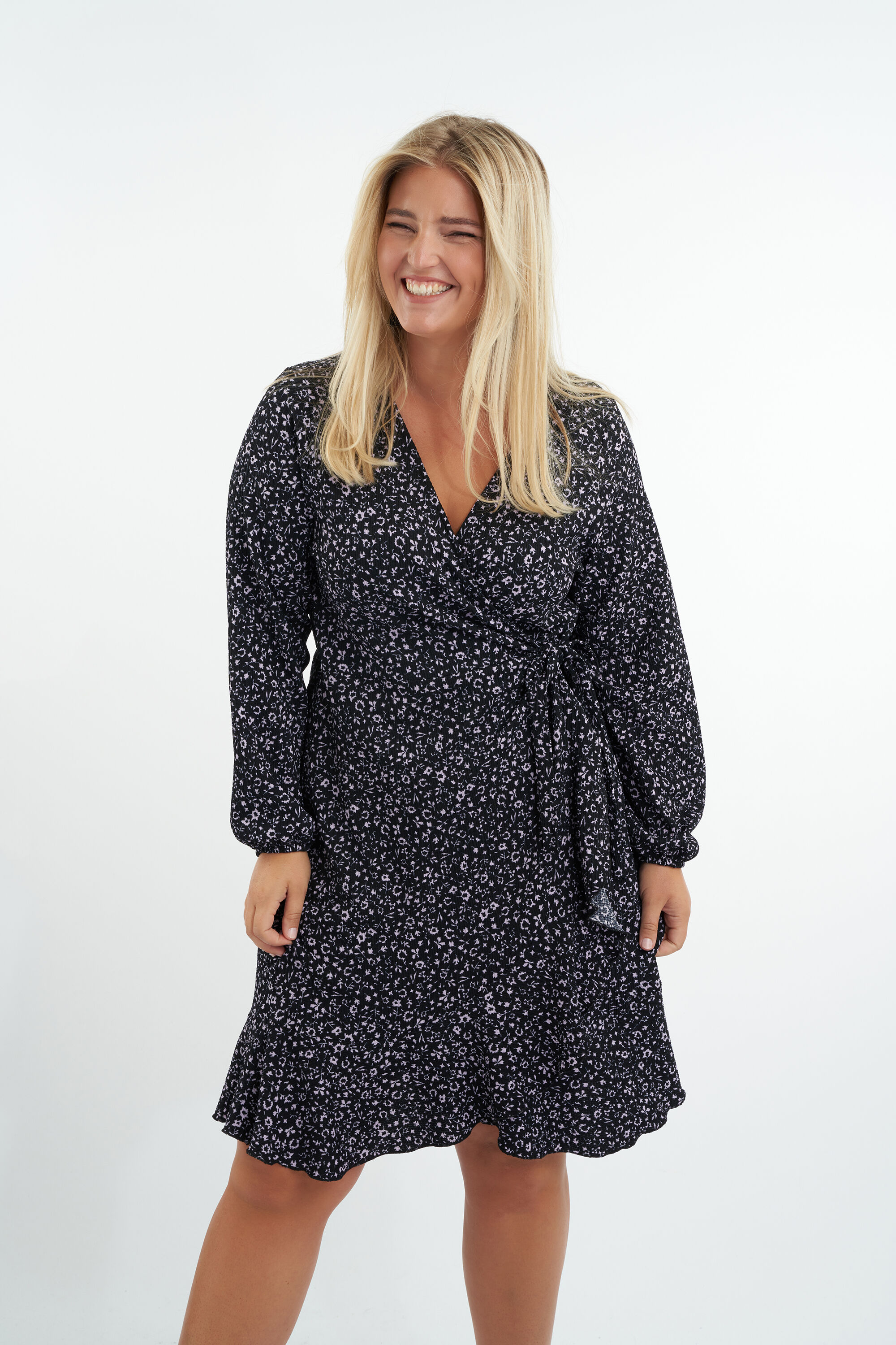 Wickelkleid mit Print image number 6