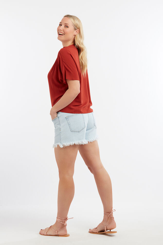 Bluse im Boxy-Design image number 3