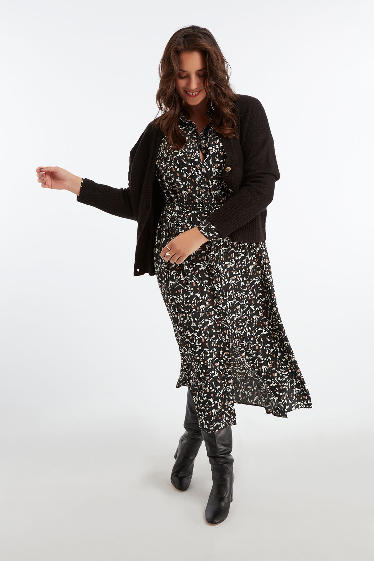 Cropped Cardigan image number 3