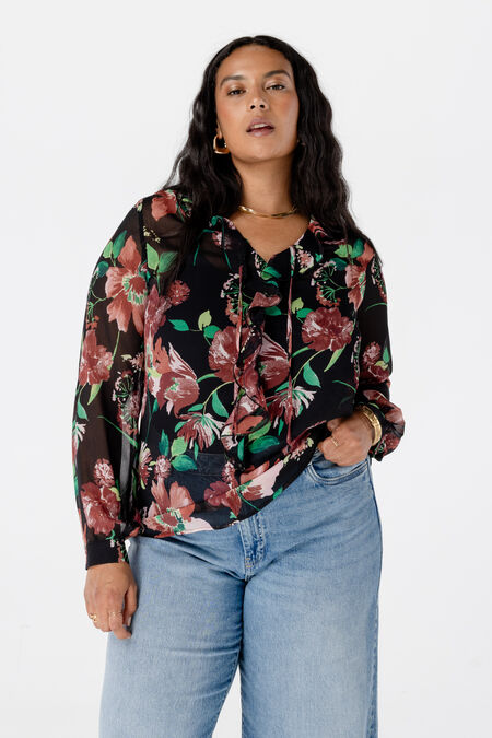 Bluse mit Print Bluse mit Print