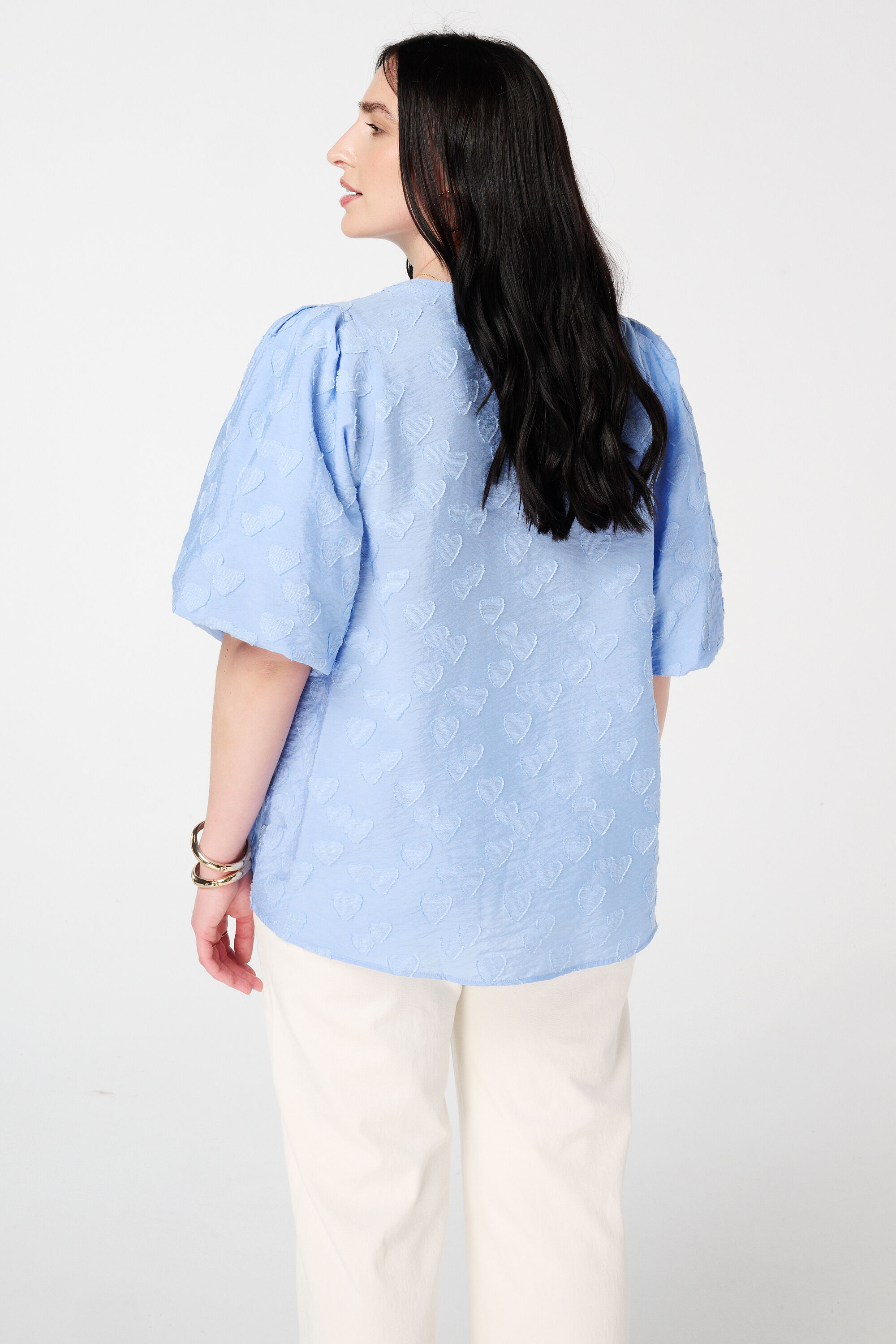  Bluse mit Herzdruck  image number 3