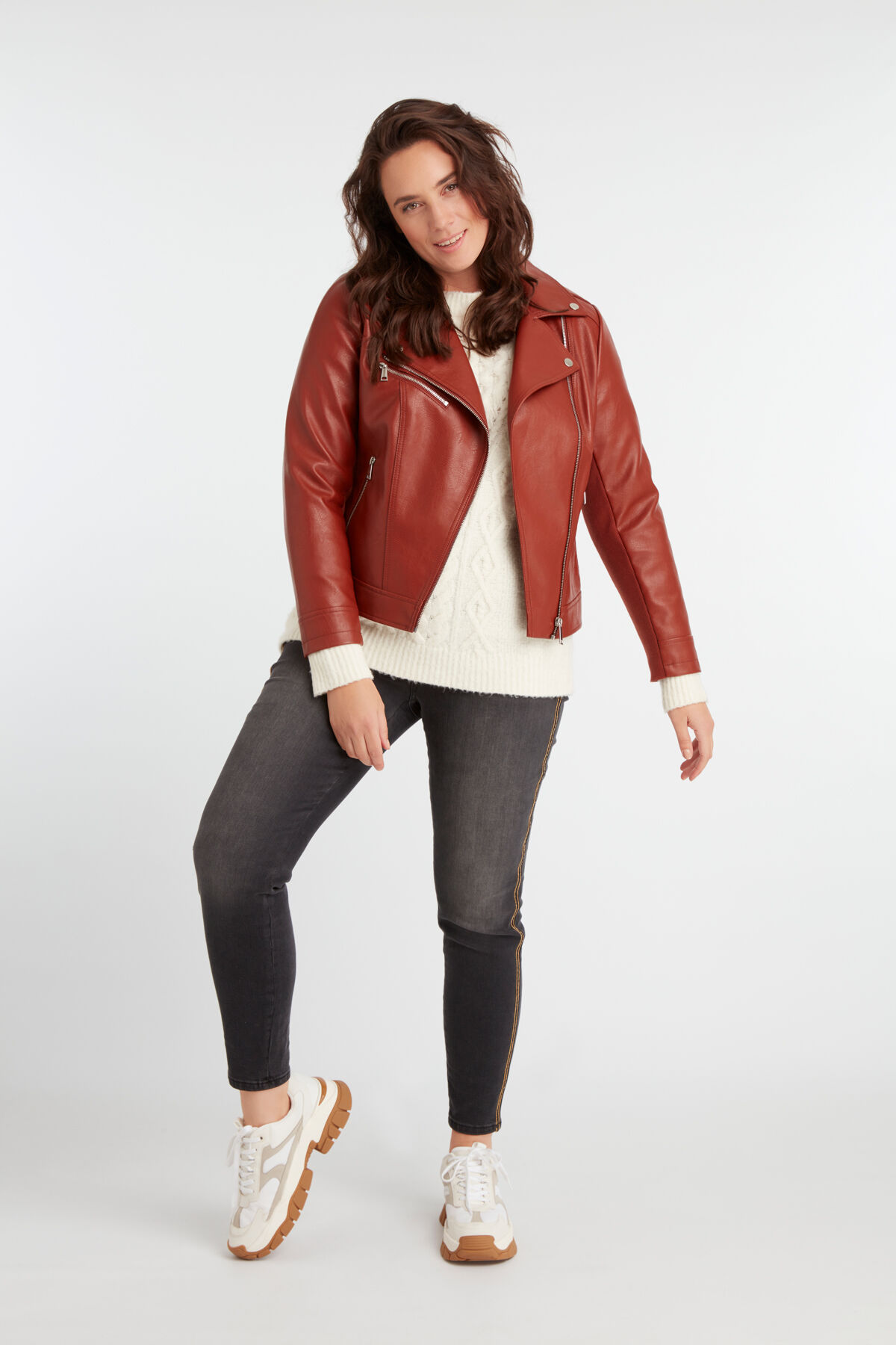 Pullover mit Zopfmuster image number 7