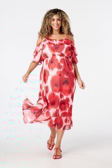 Midikleid mit Druck Midikleid mit Druck