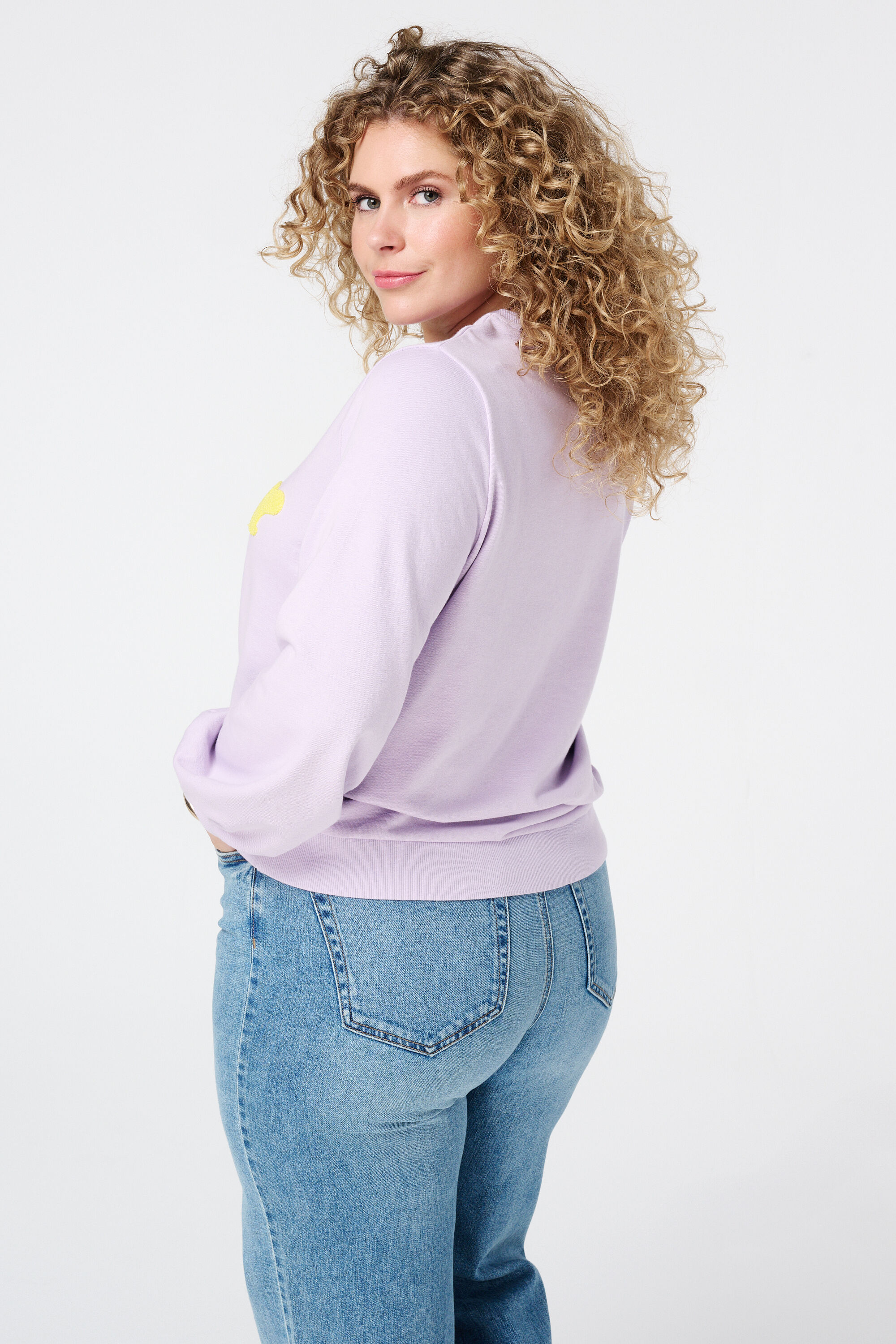 Pullover mit Text-Print image number 3