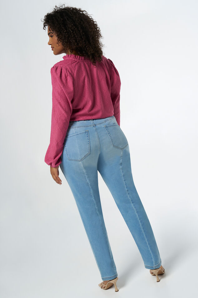 Jogginghose aus Denim image number 3