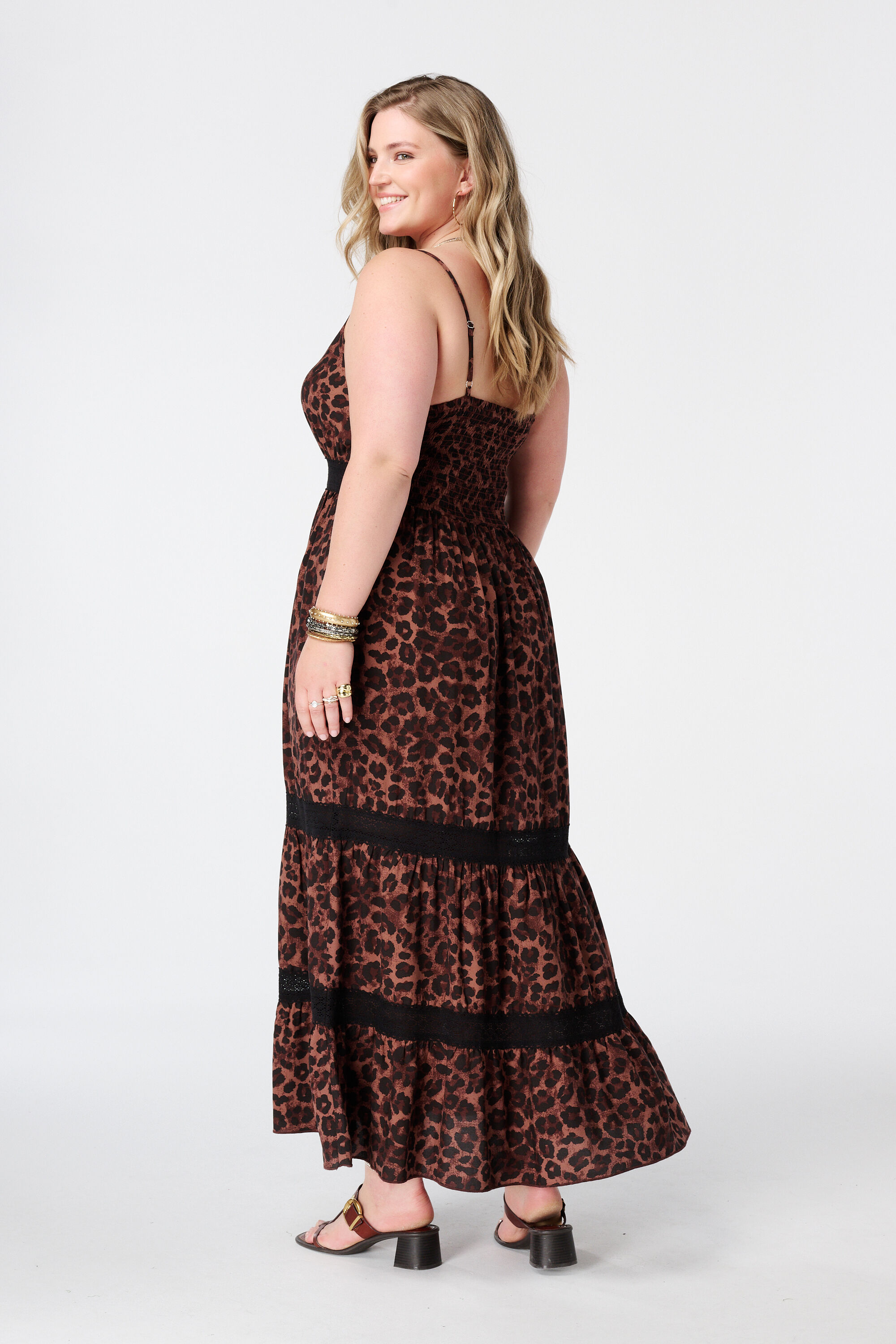 Maxikleid mit Print image number 3