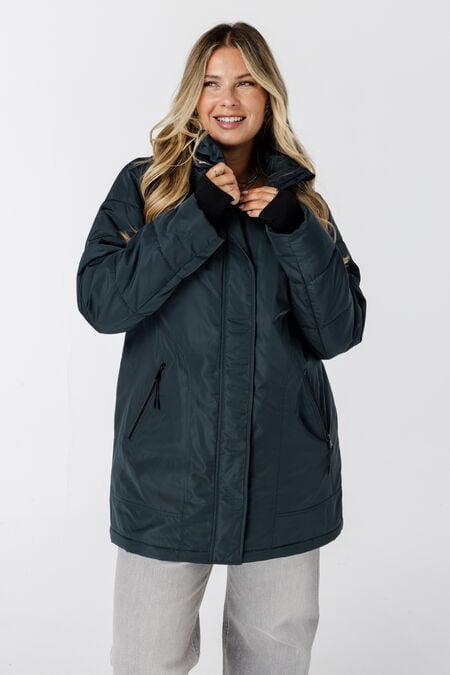 Jacke mit Reißverschluss und Kapuze Jacke mit Reißverschluss und Kapuze