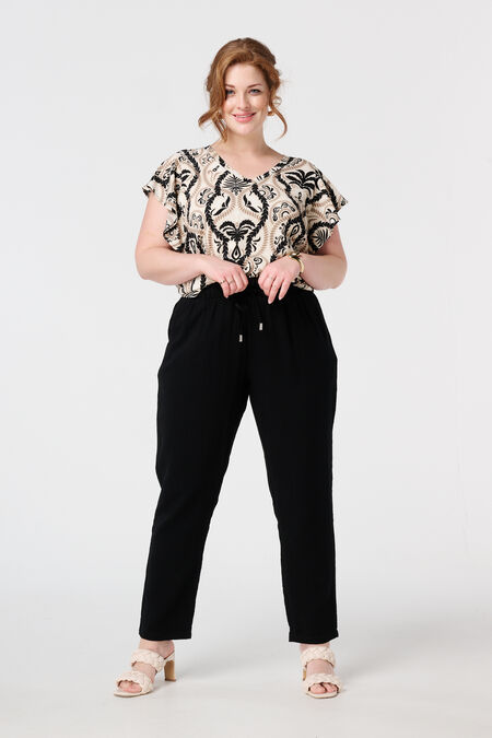 Bequeme Hose mit Tunnelzug Bequeme Hose mit Tunnelzug