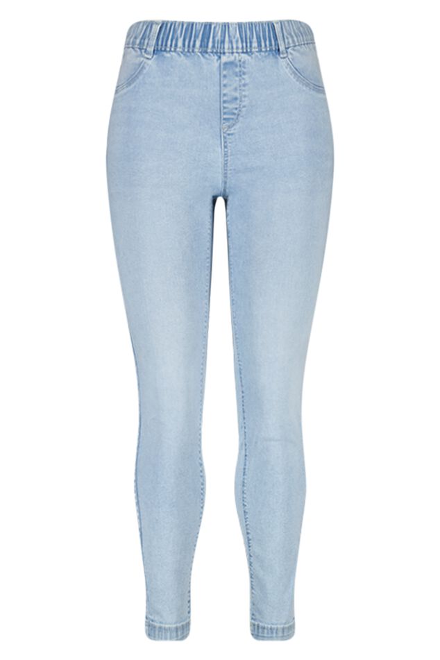 30 Inch Slim-Fit-Treggings POPPY image number 1