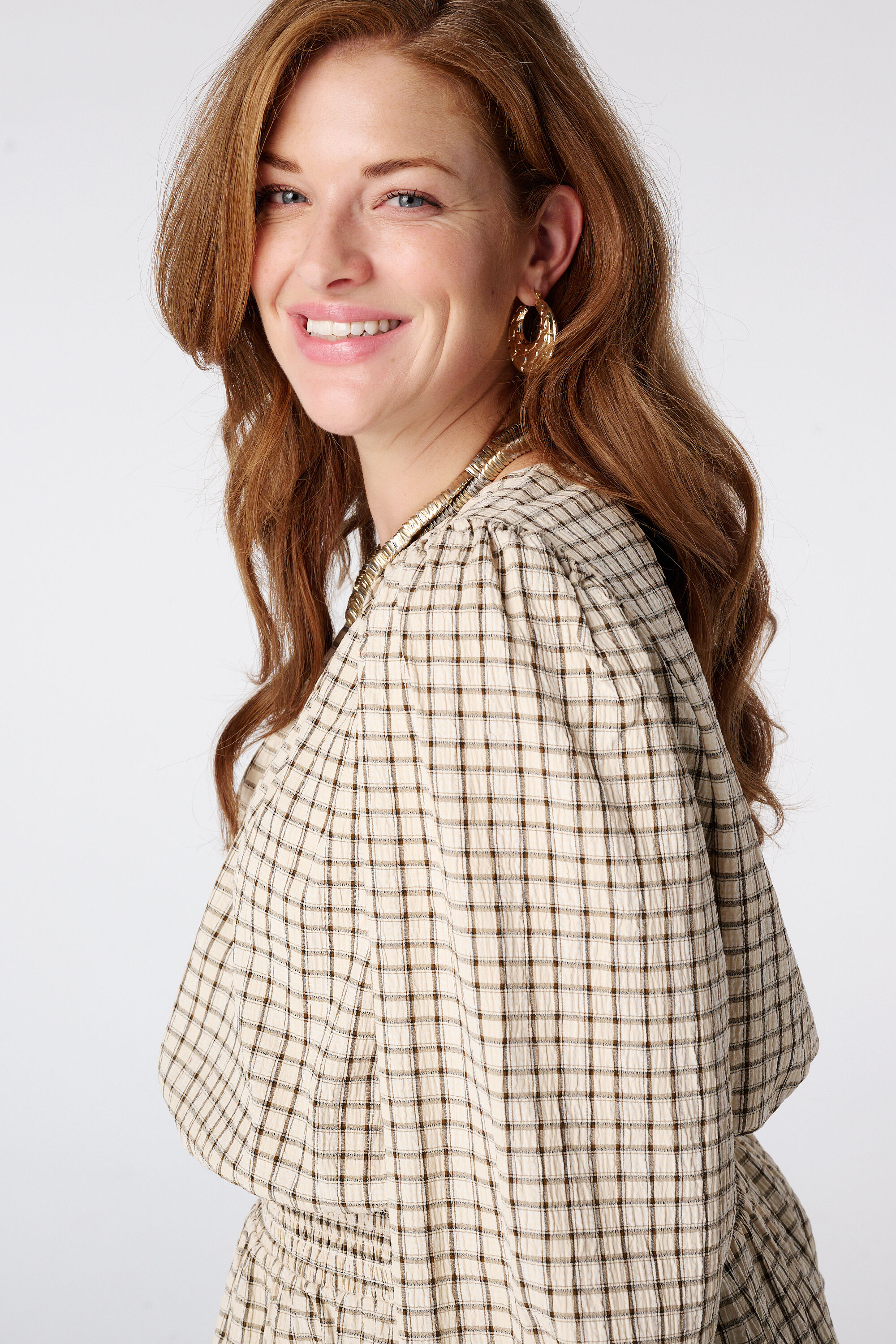 Karierte Bluse image number 4