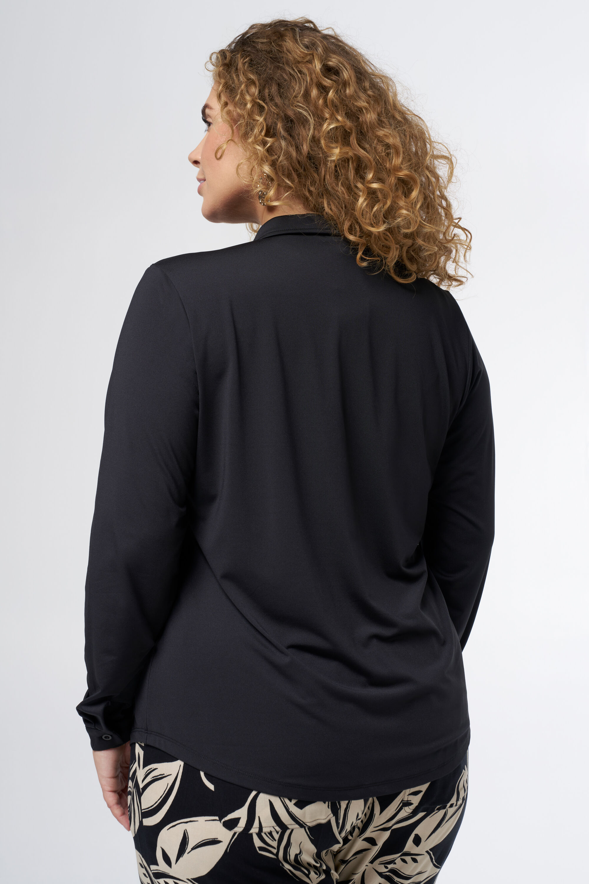 Jersey-Bluse mit Stretchanteil image number 3