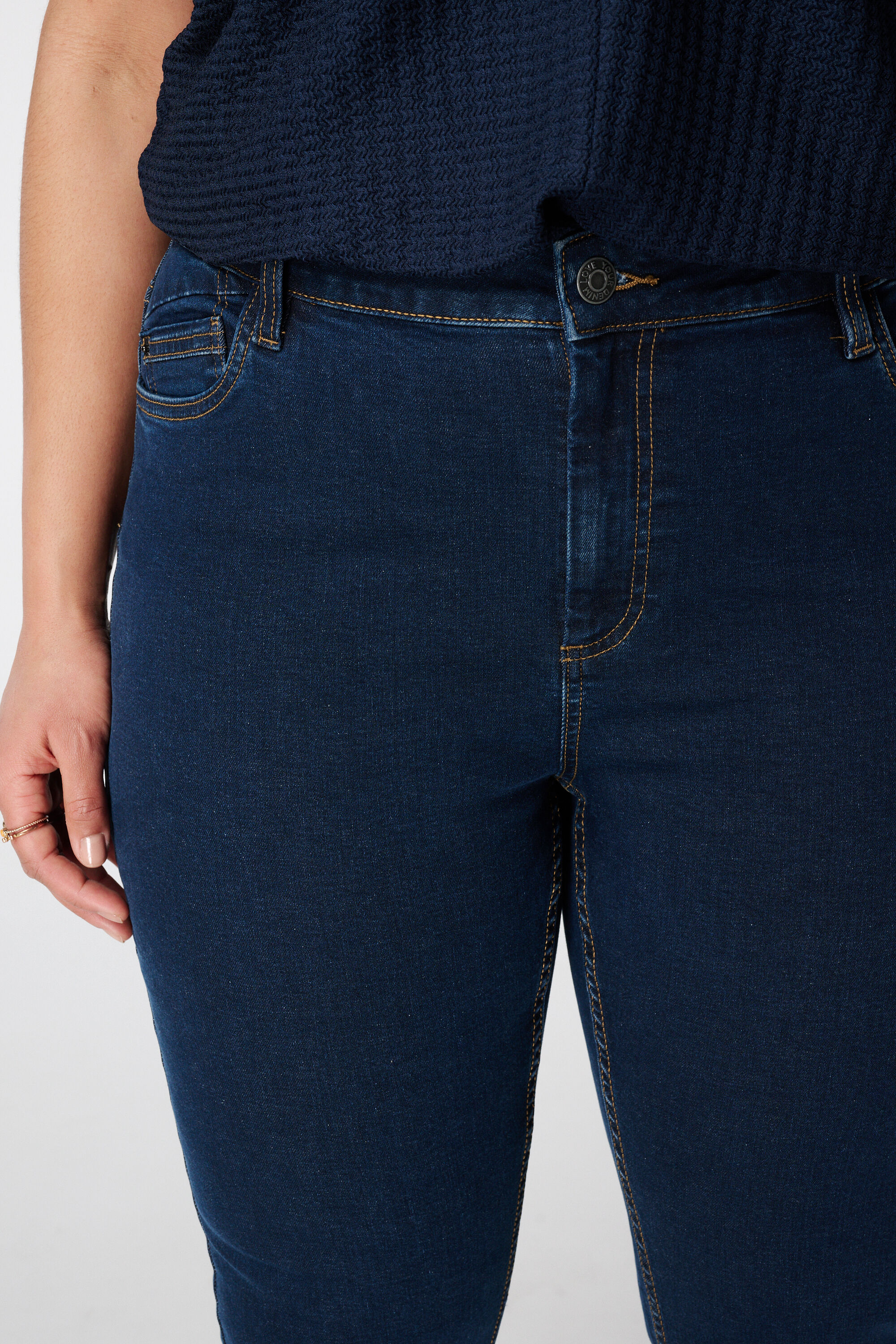 Slim-Leg-Jeans IRIS mit Stretch image number 4