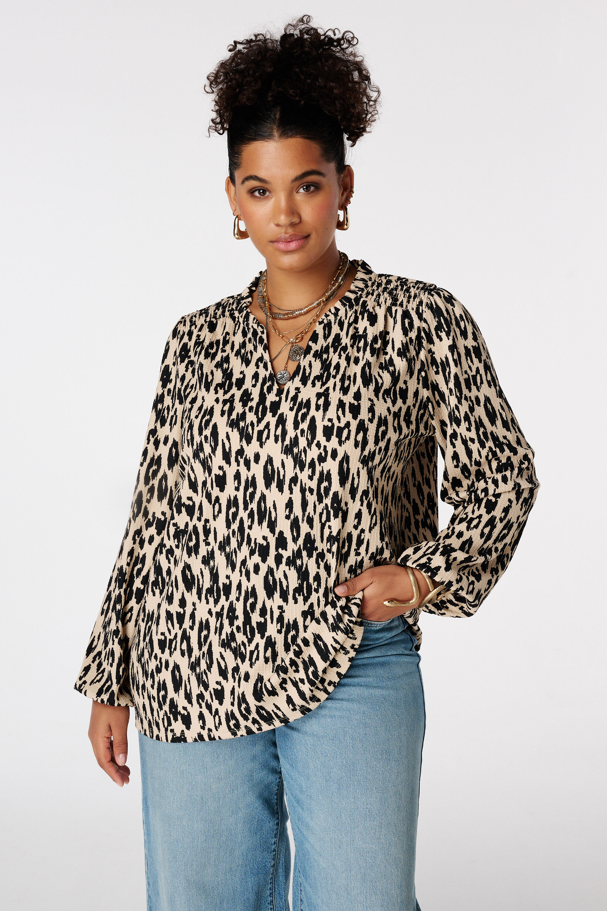 Top mit R&uuml;schen