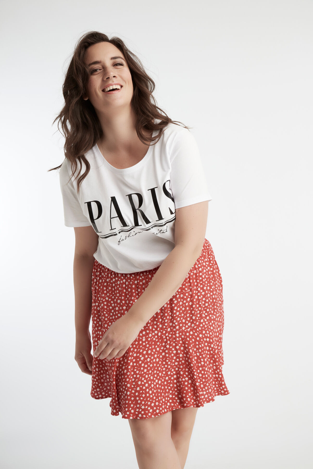 Skort mit Bindeg&uuml;rtel image number 5