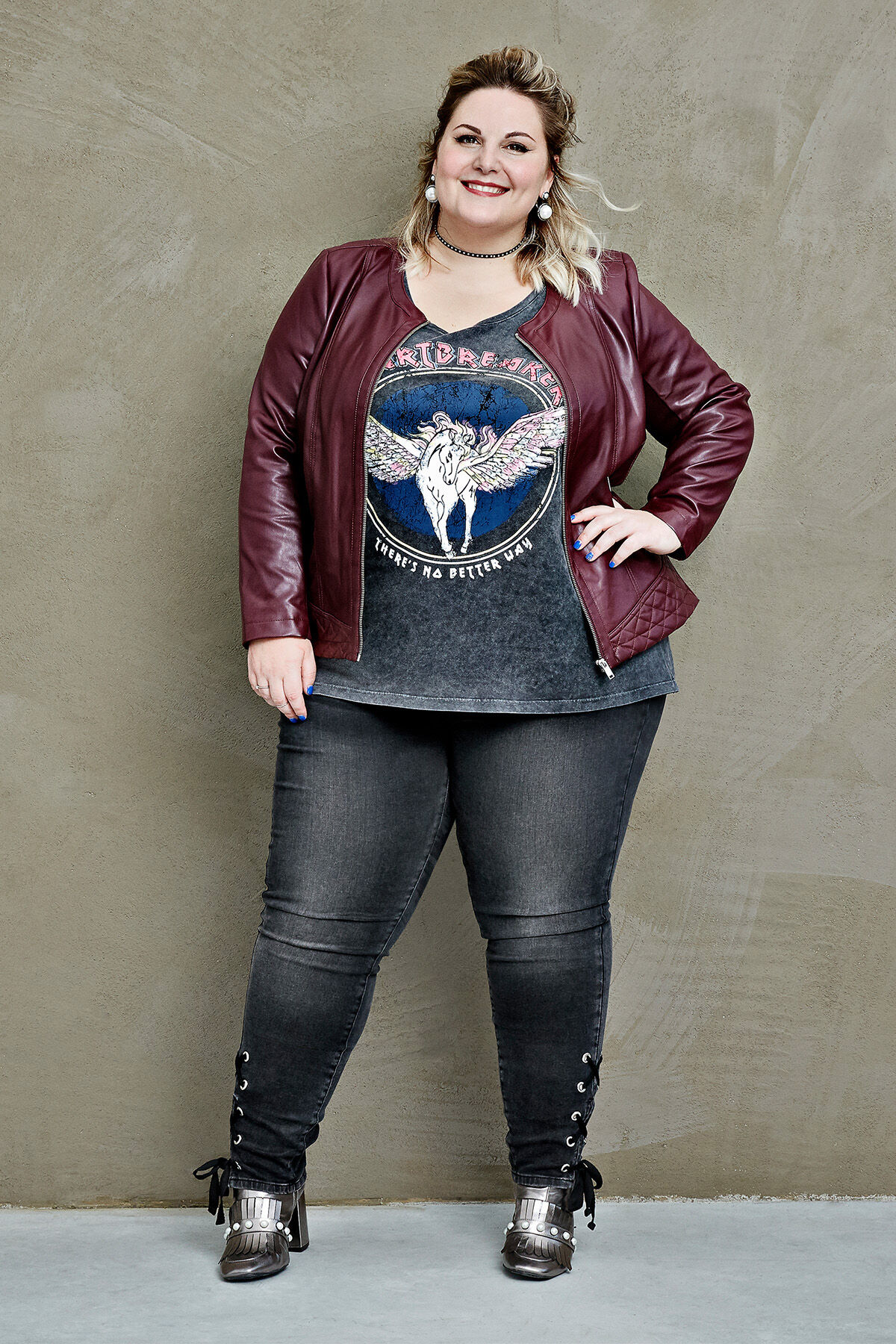 T-Shirt mit Acid-Waschung image number 3