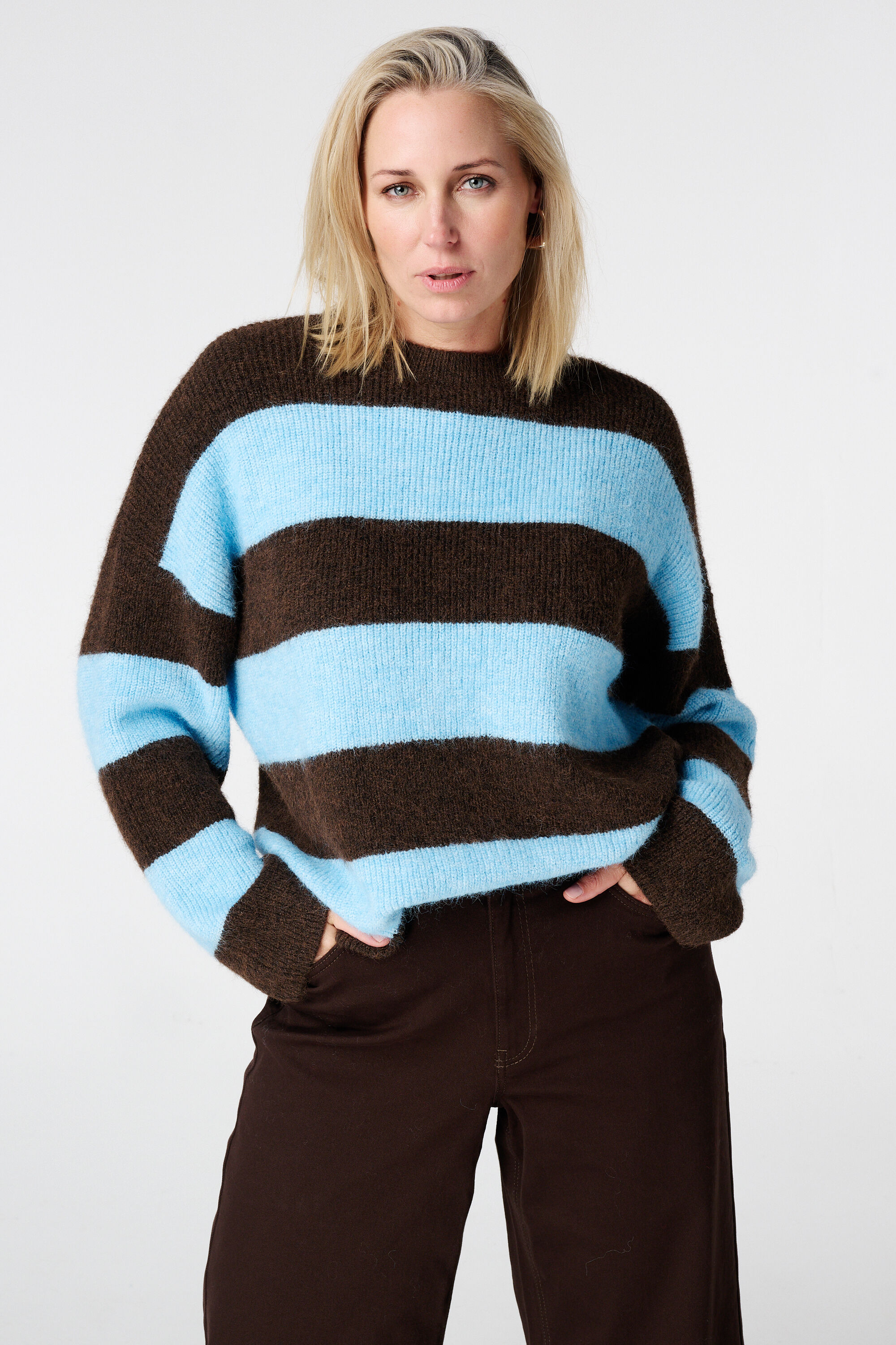 Weicher Pullover mit flauschiger Struktur