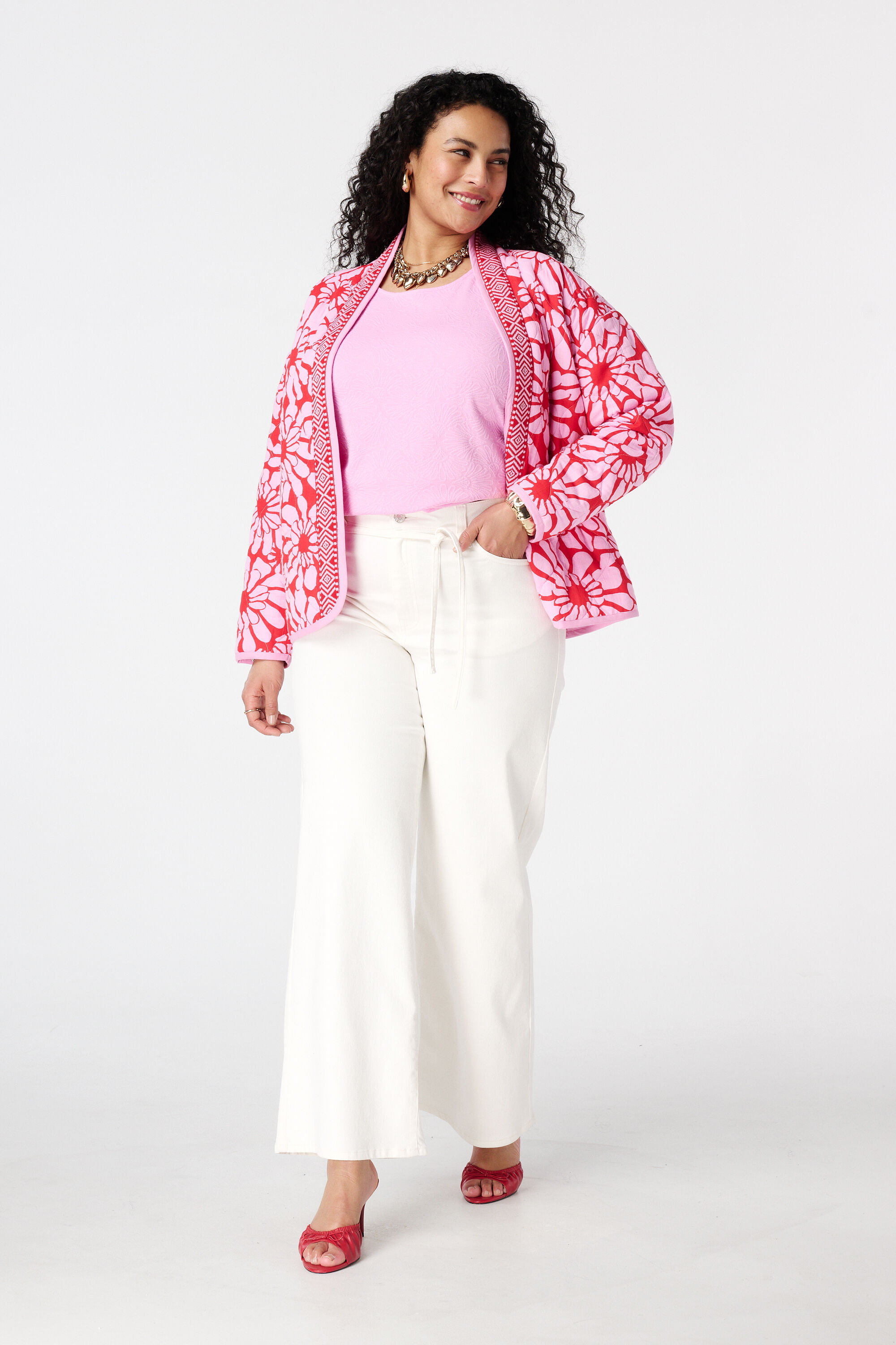 Top mit Blumenmuster image number 5