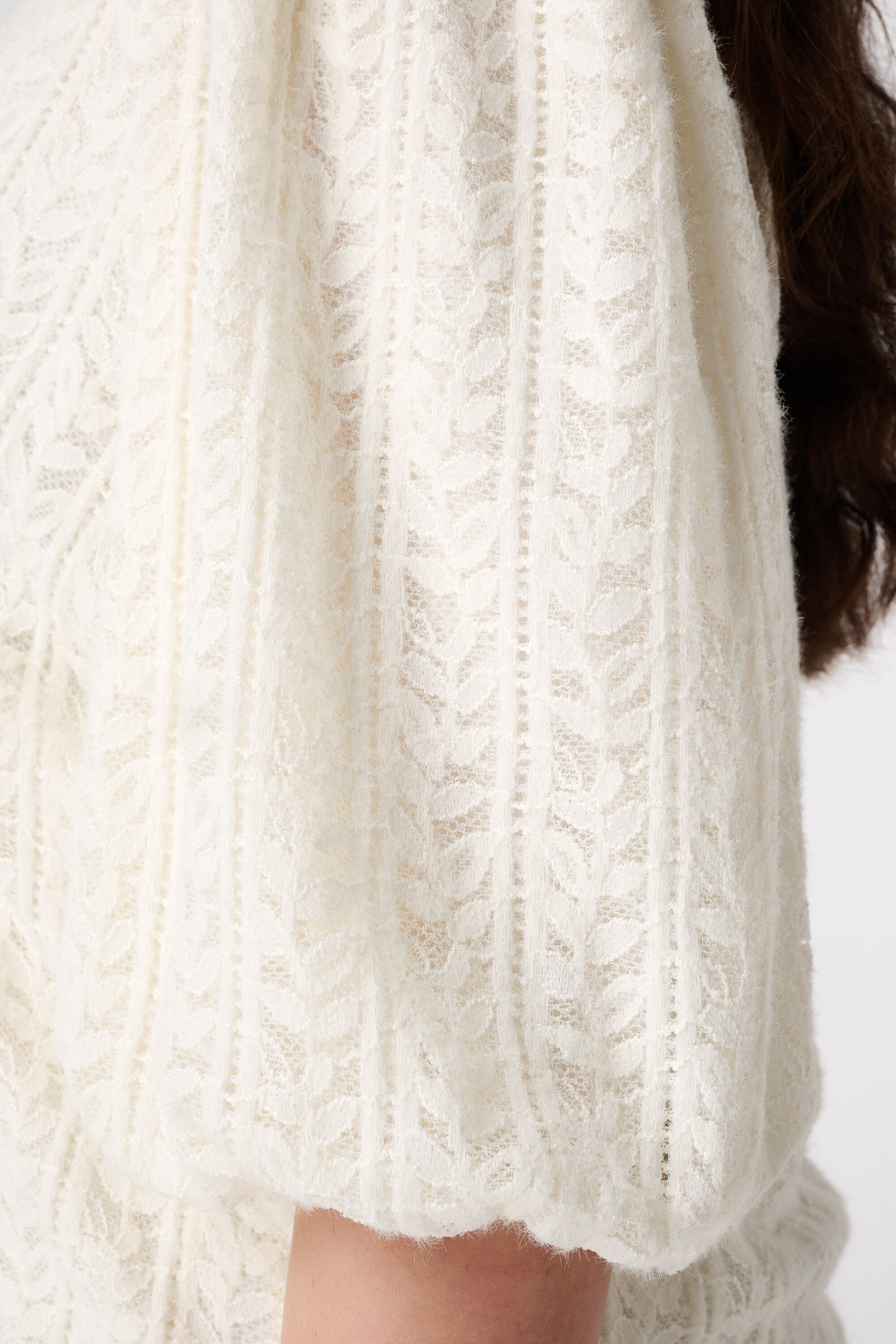 Spitzentop mit Puff&auml;rmeln image number 5