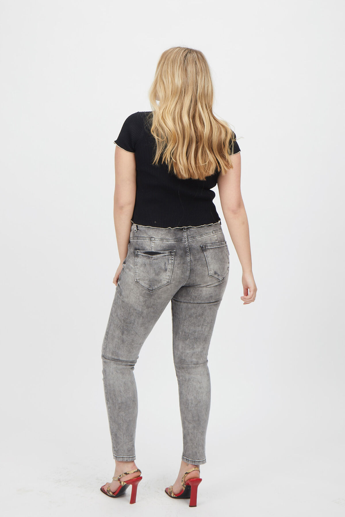 some,... A typ skinny jeans grau image number 5