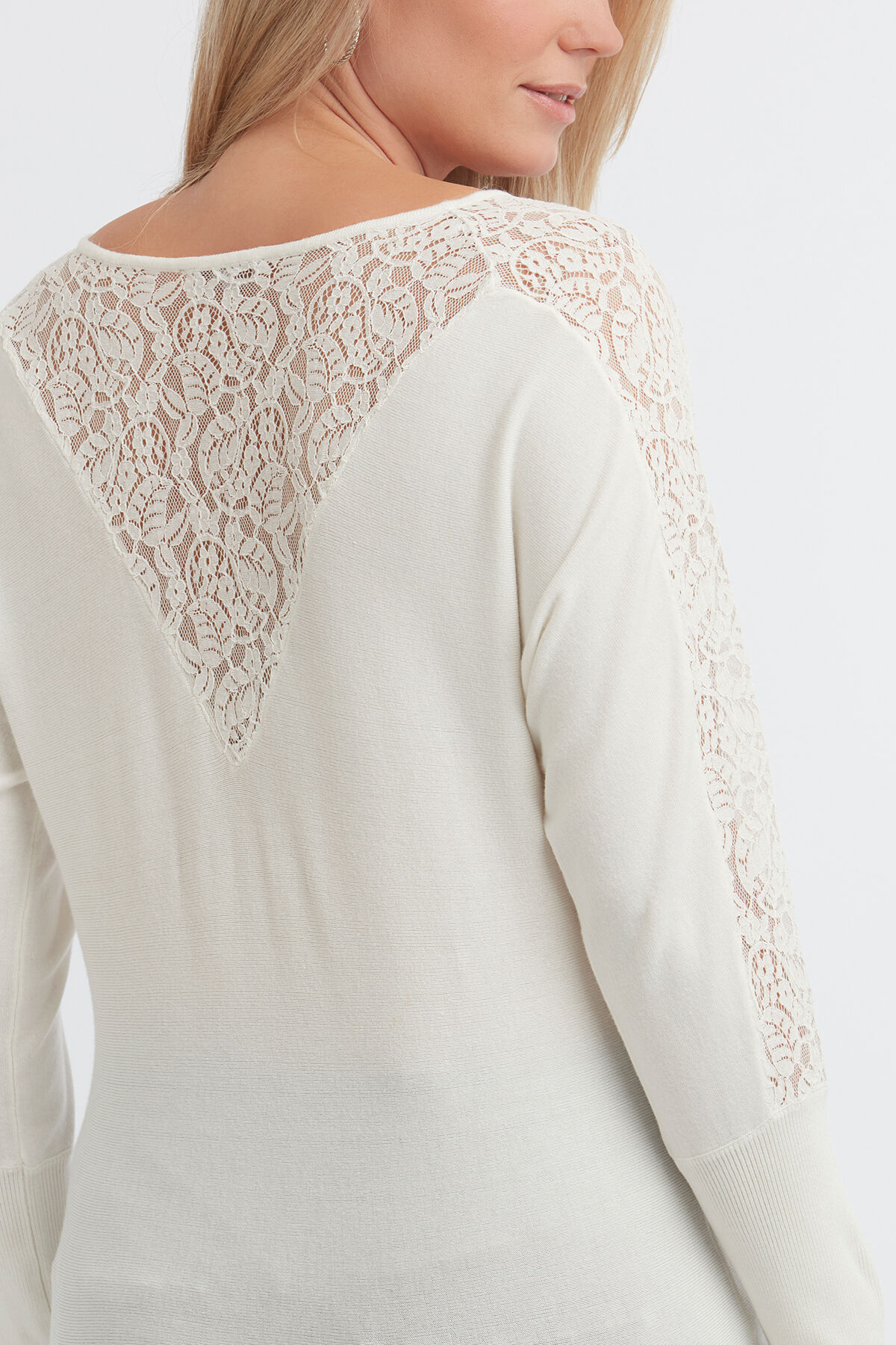 Spitzen-Pullover image number 3