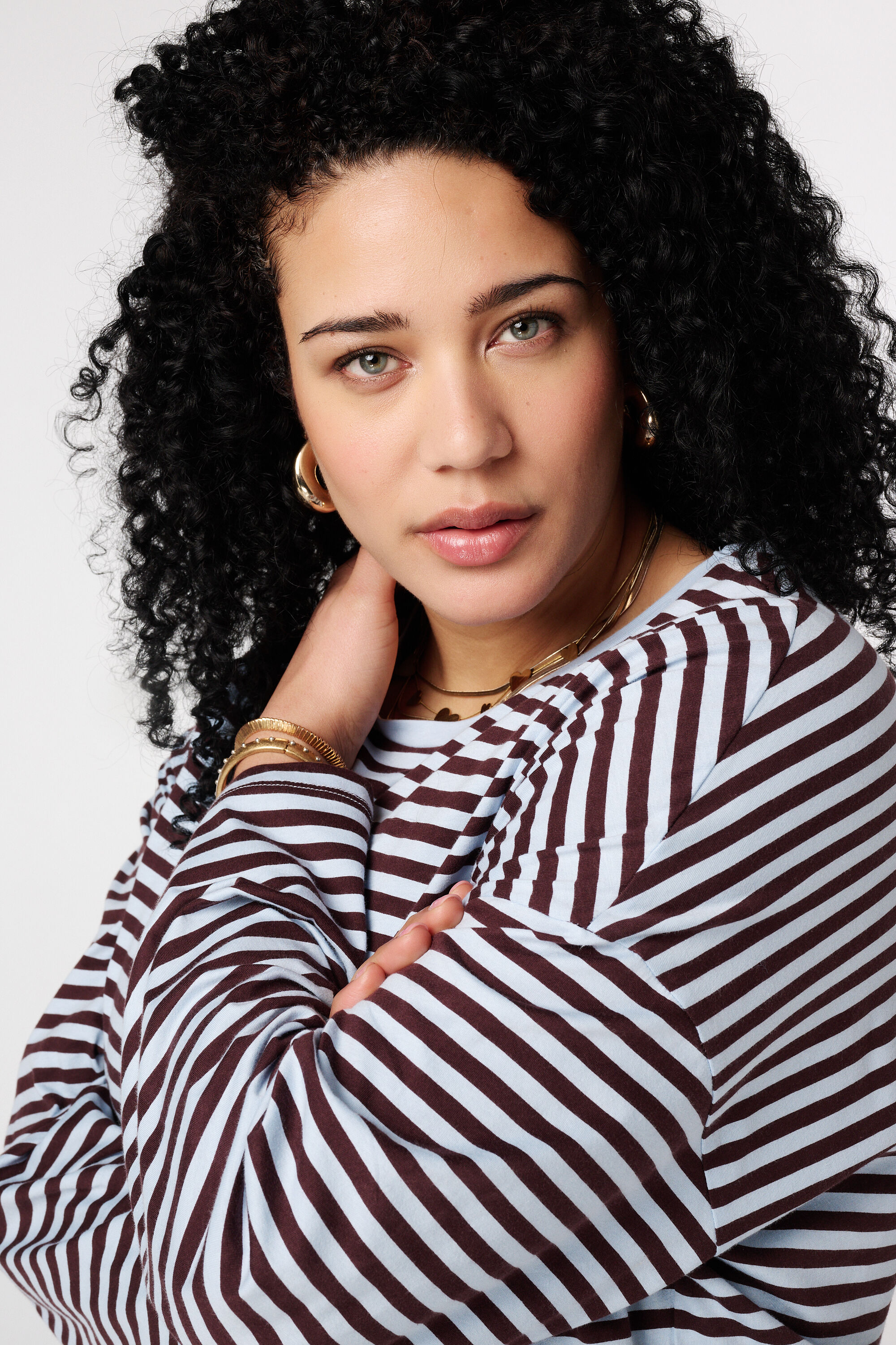 Gestreiftes Langarmshirt image number 4