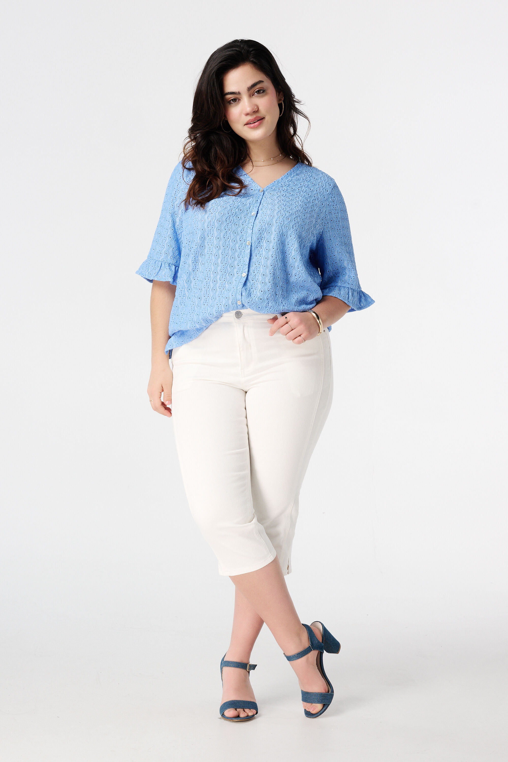 Stick-Top mit Knopfverschluss image number 5