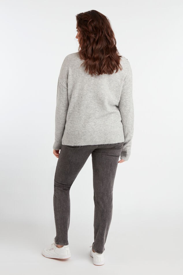 Pullover mit Pailletten image number 4