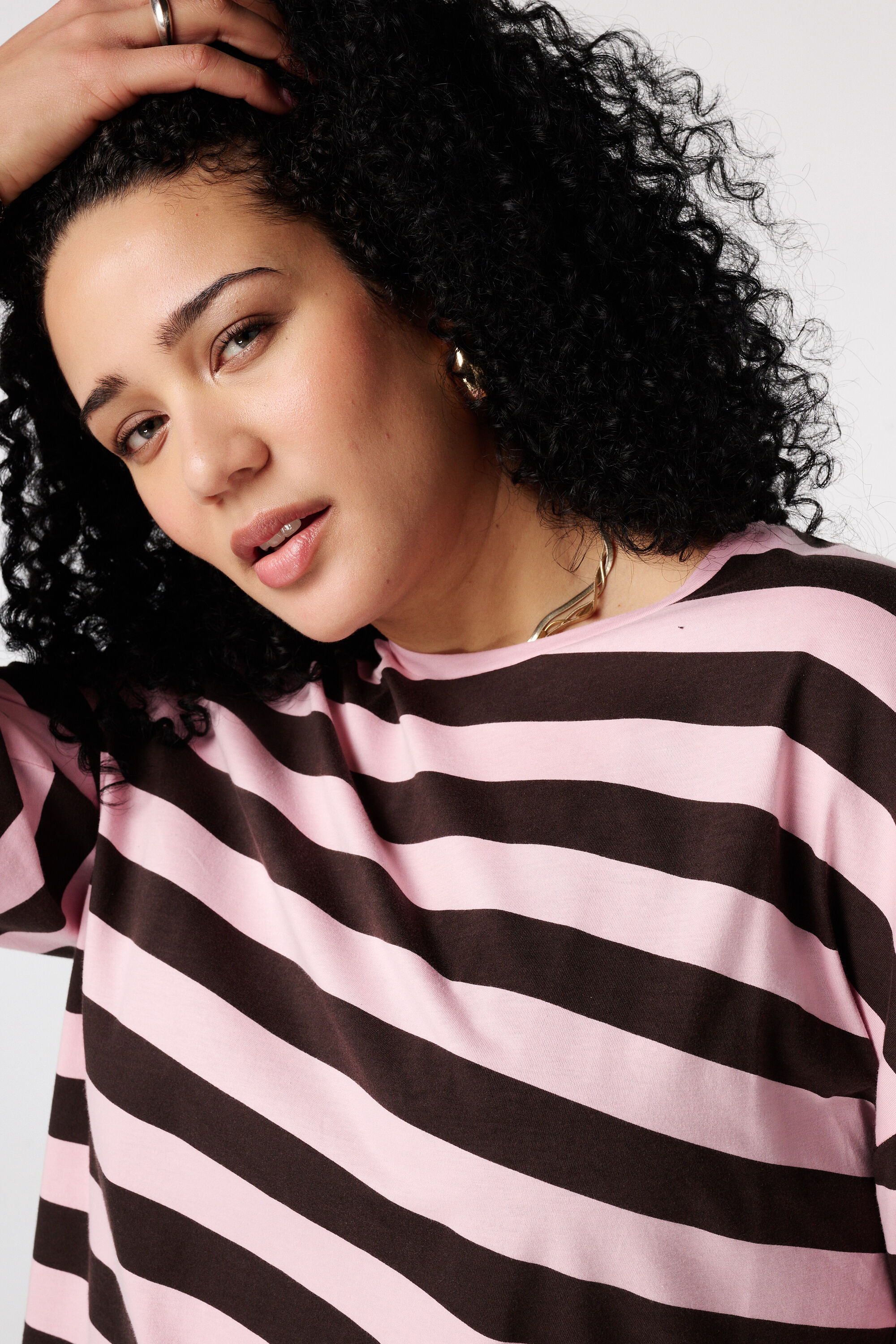 Gestreiftes Langarmshirt image number 4