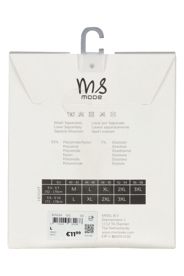 2-pack Basic-Strumpfhose mit 60 Denier image number 2