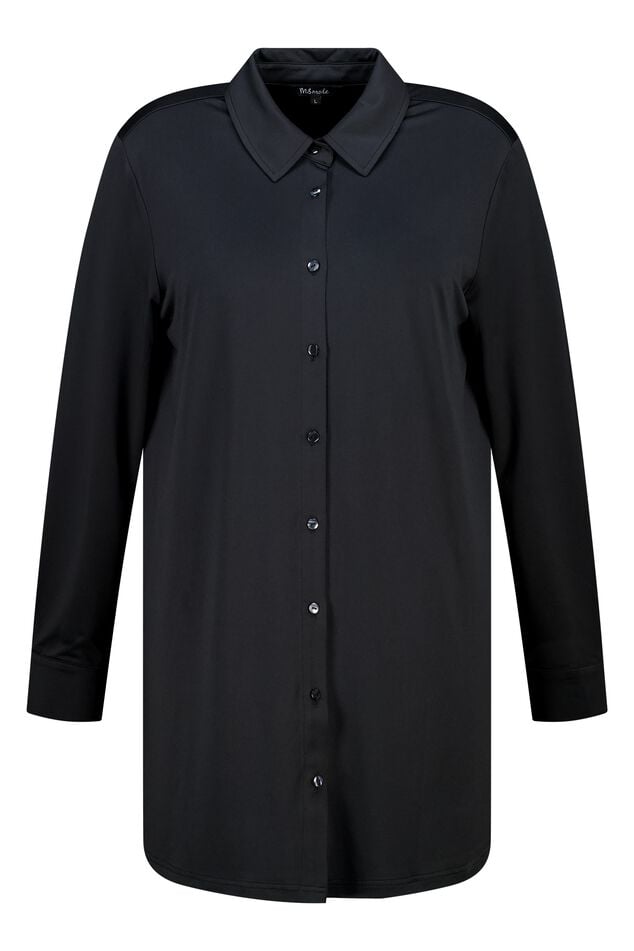 Lange Bluse mit Print image number 1