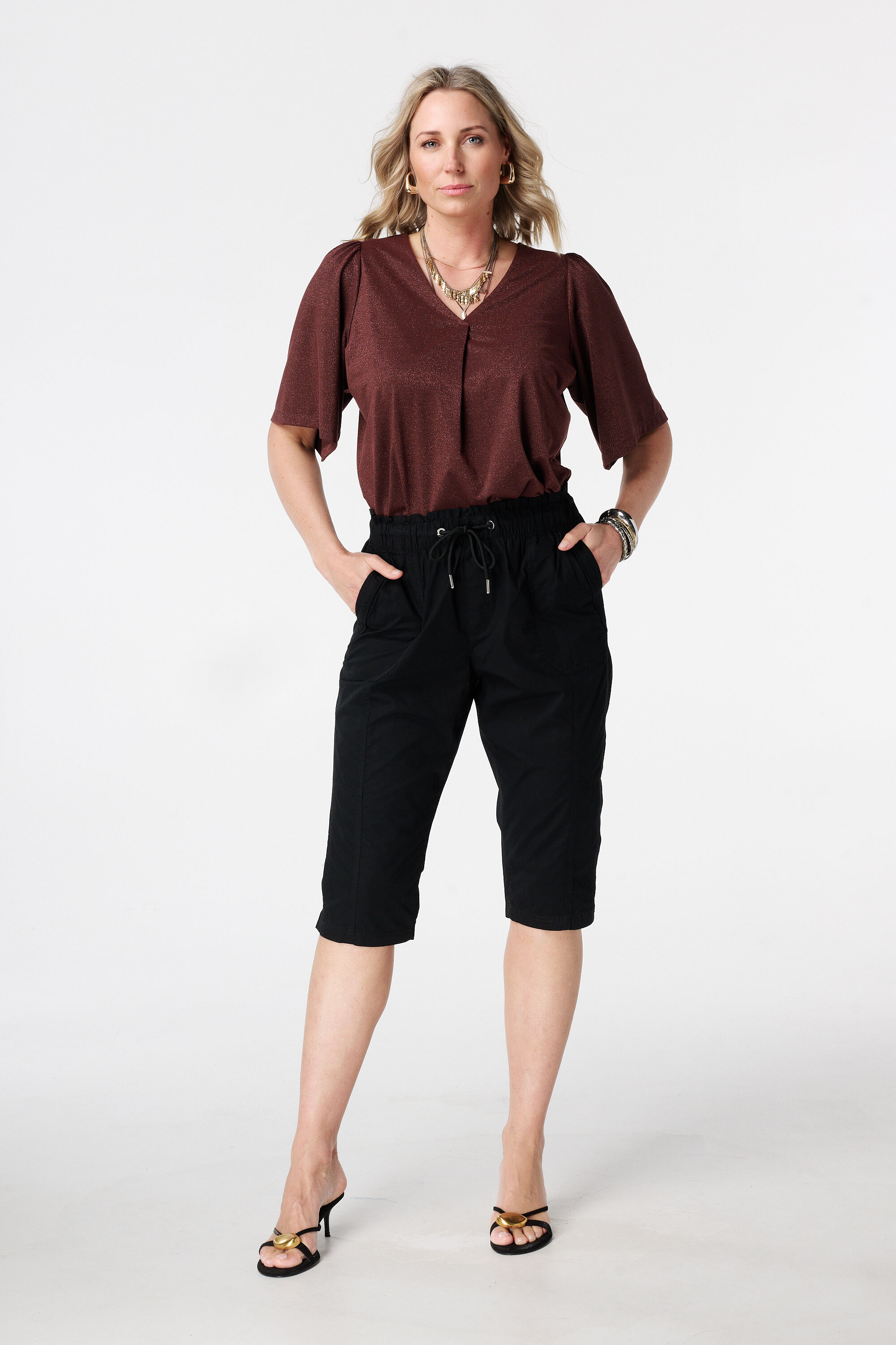 Top mit Fledermaus&auml;rmeln image number 5