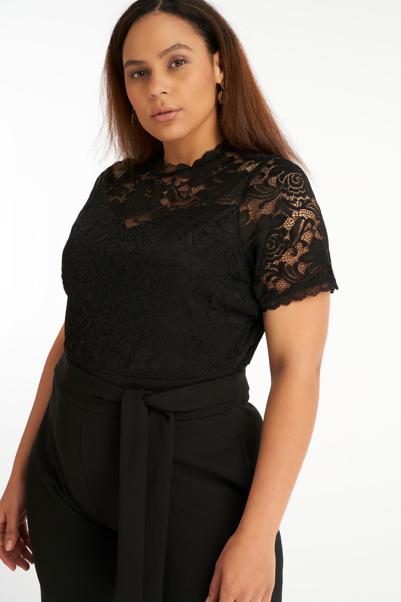 Jumpsuit mit Spitze image number 5