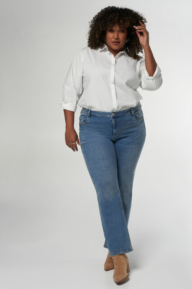 Straight-Leg Jeans LILY image number 7