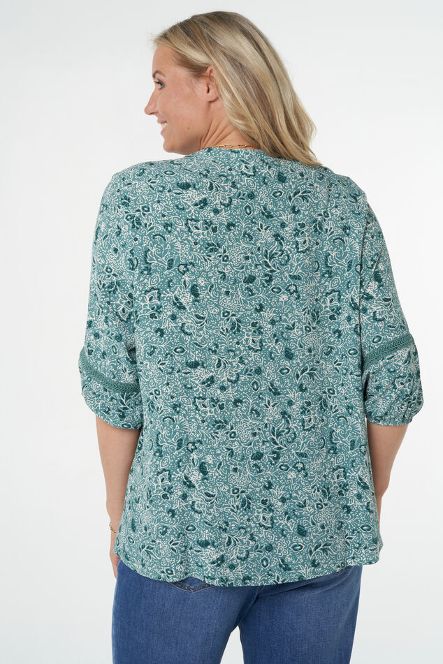 Bluse mit Print-Muster image number 4