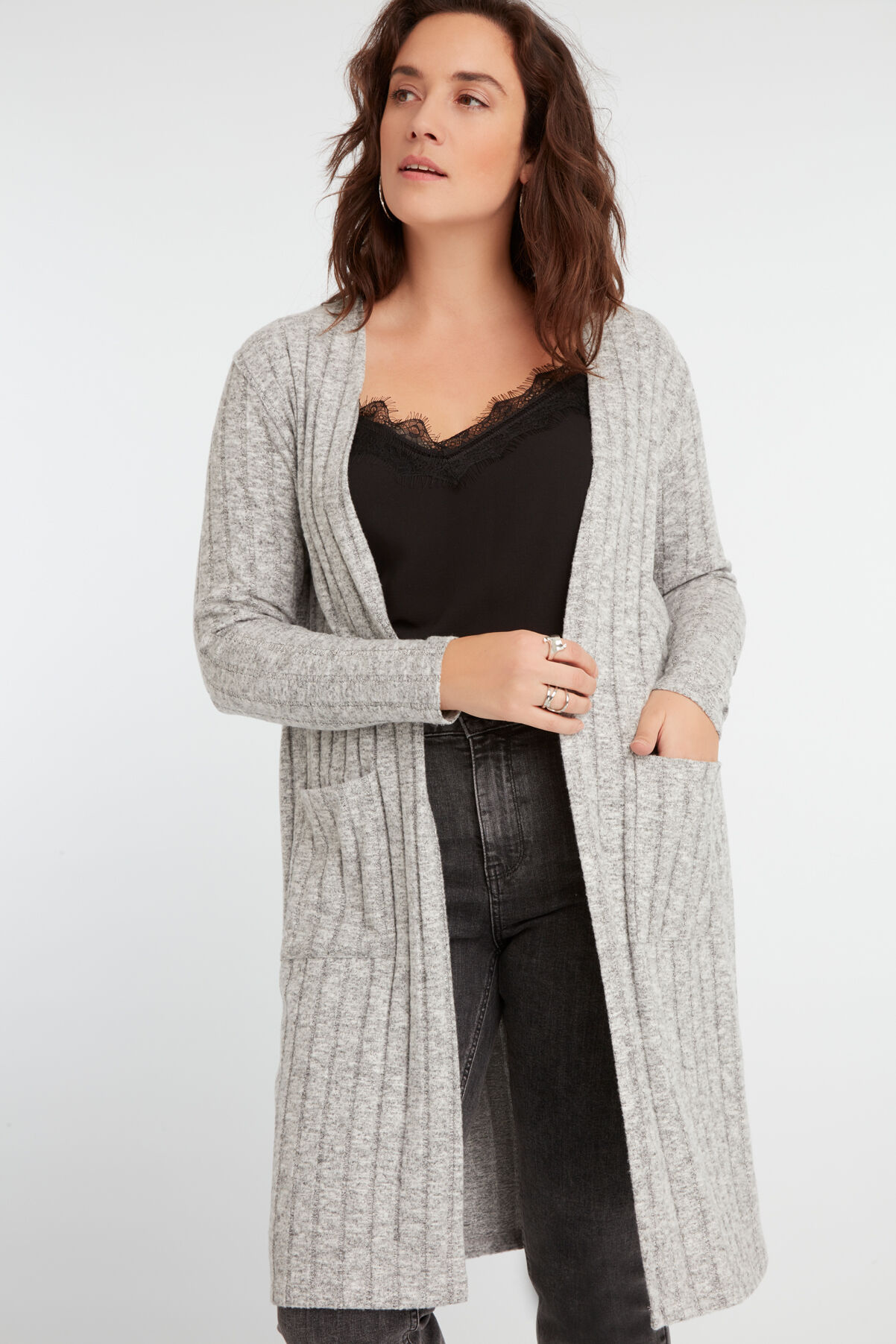 Offener Cardigan image number 4