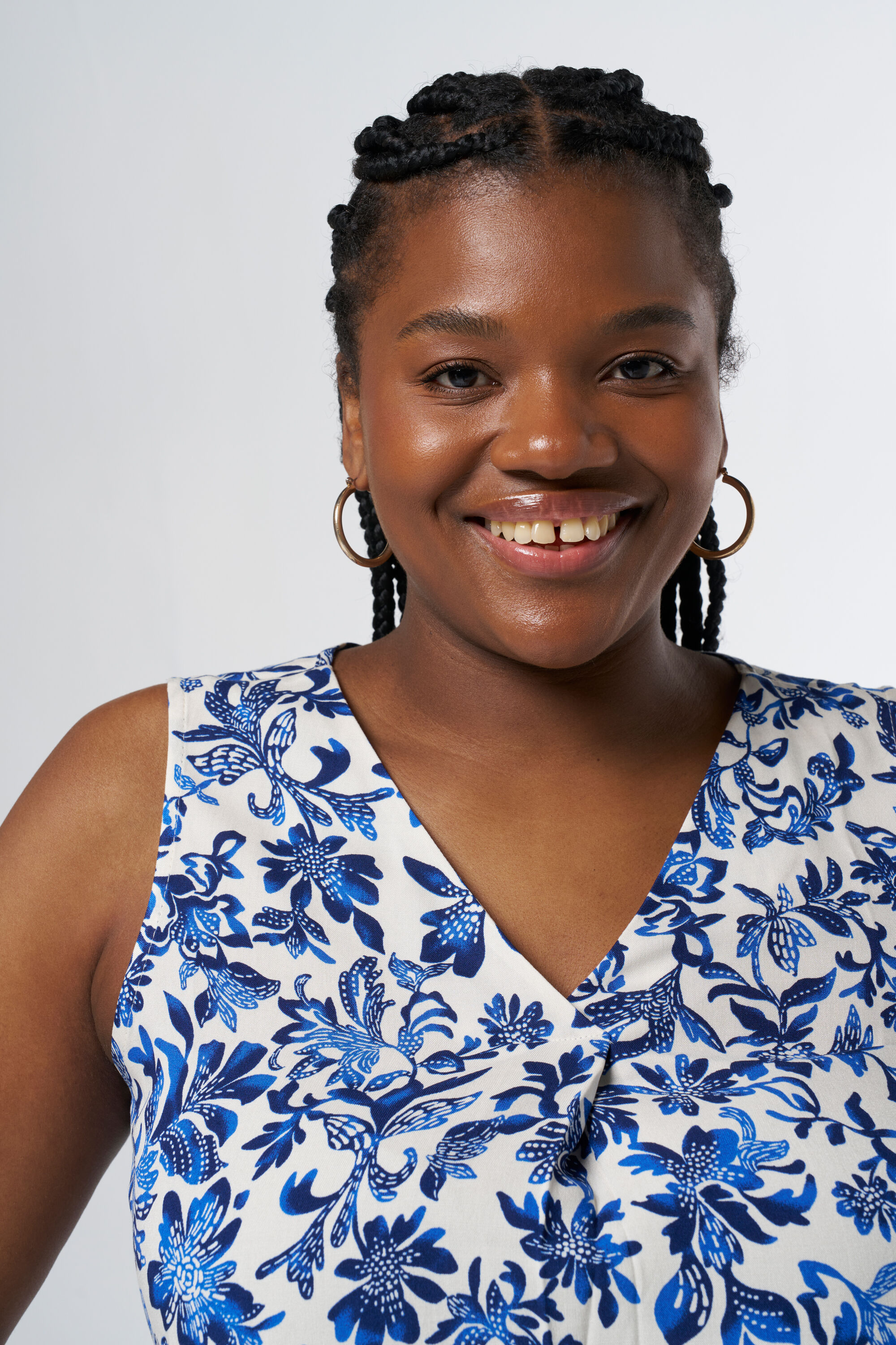 &Auml;rmellose Bluse mit Druck image number 4