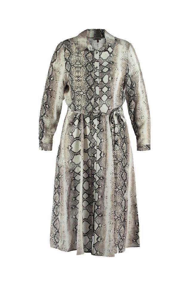 Hemdkleid mit Schlangen-Print image number 2