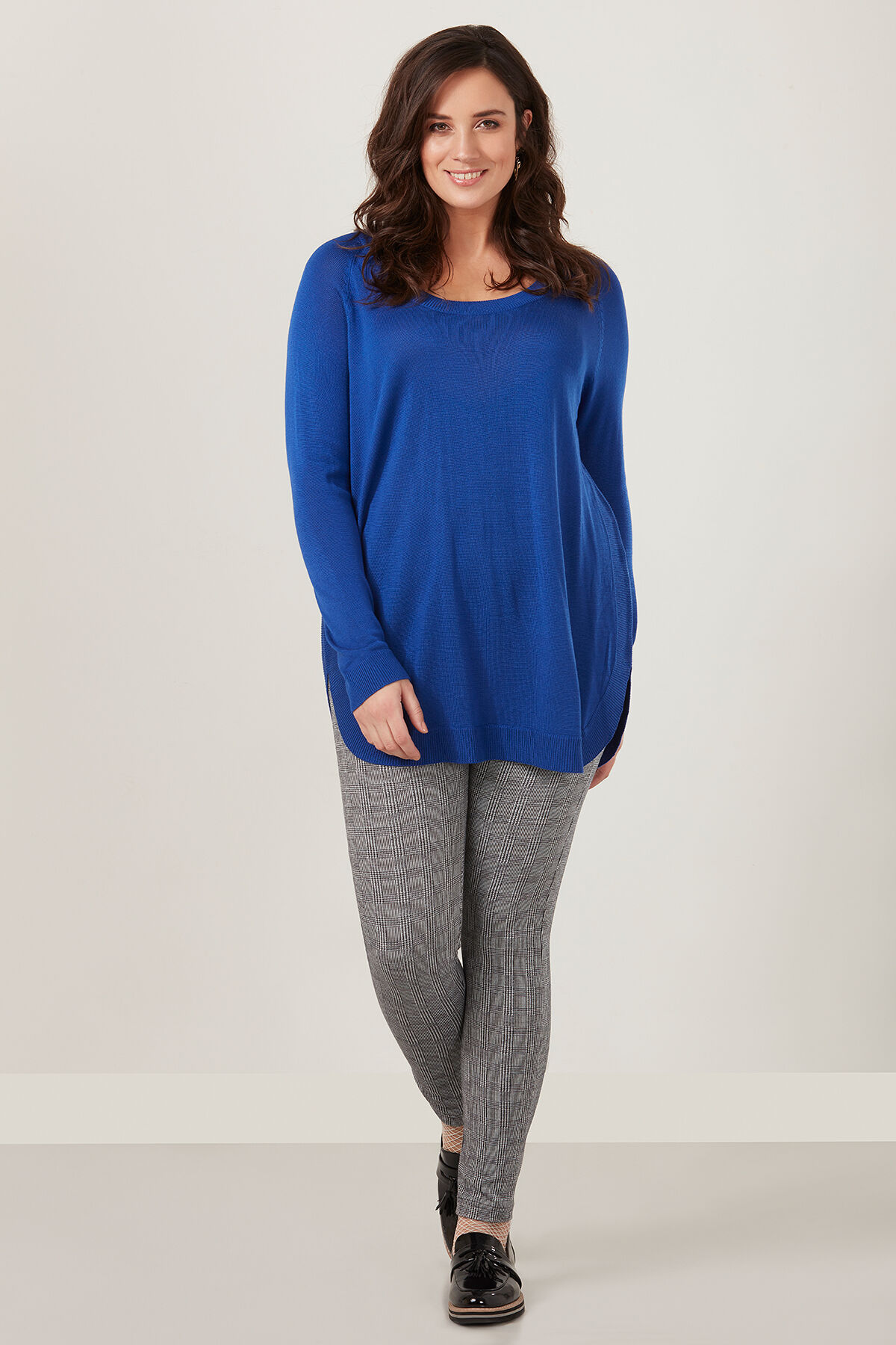 Karierte Leggings image number 3