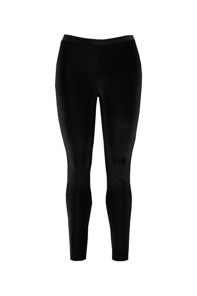 Leggings aus Samt image number 0
